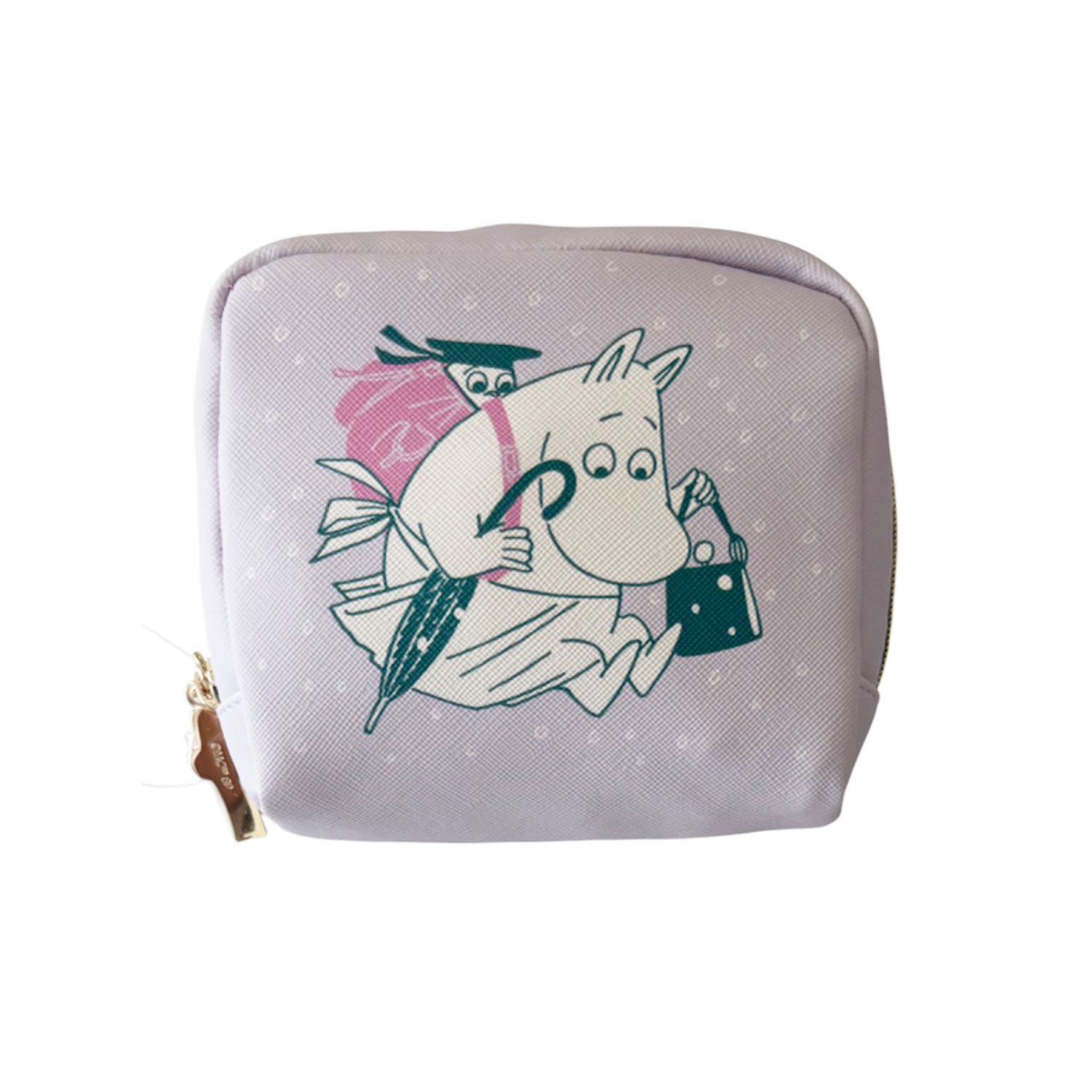 [公式] メーカー直営 ムーミン スクエアポーチ 雪