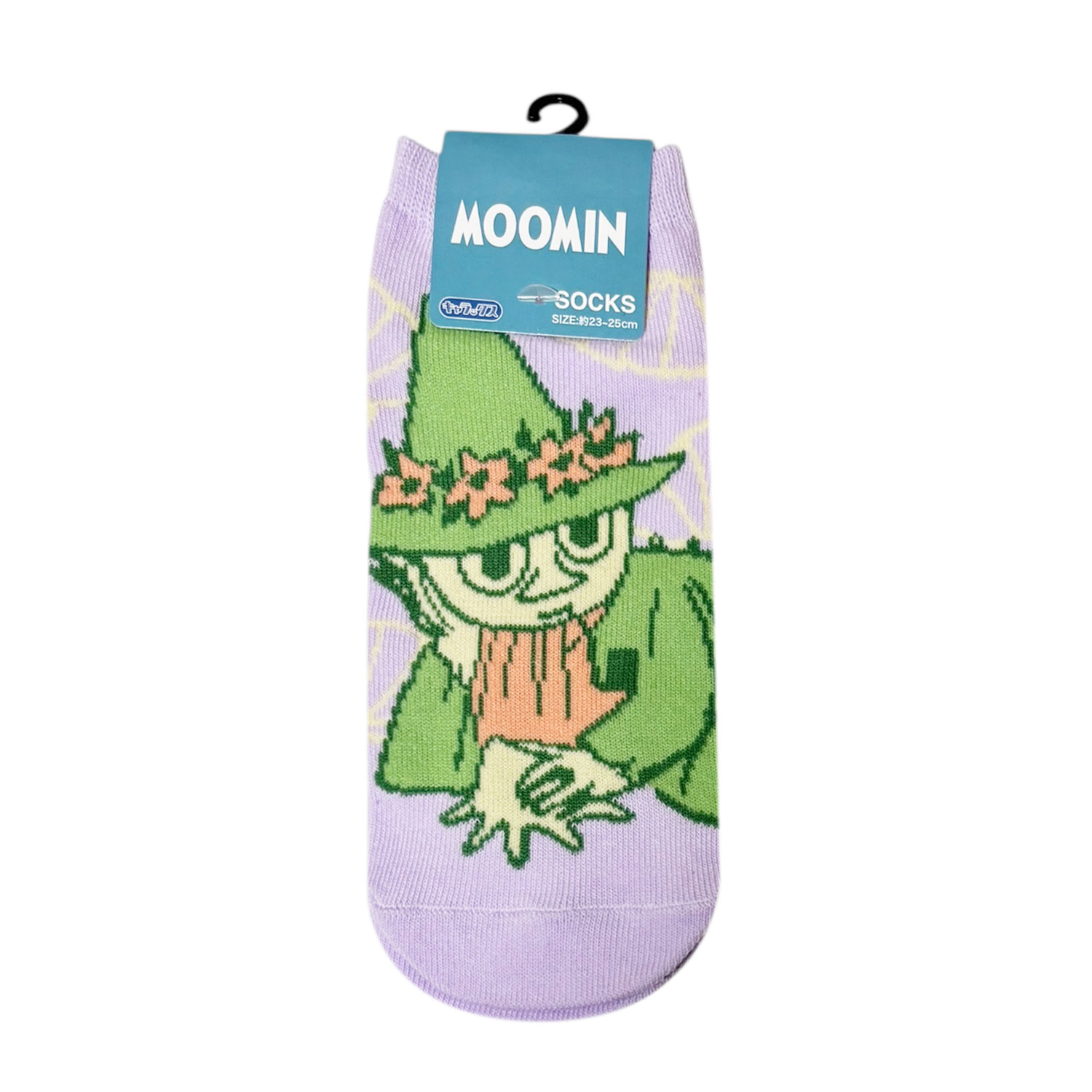 [公式] メーカー直営 ムーミン キャラックス（レディース靴下）スナフキン 貝