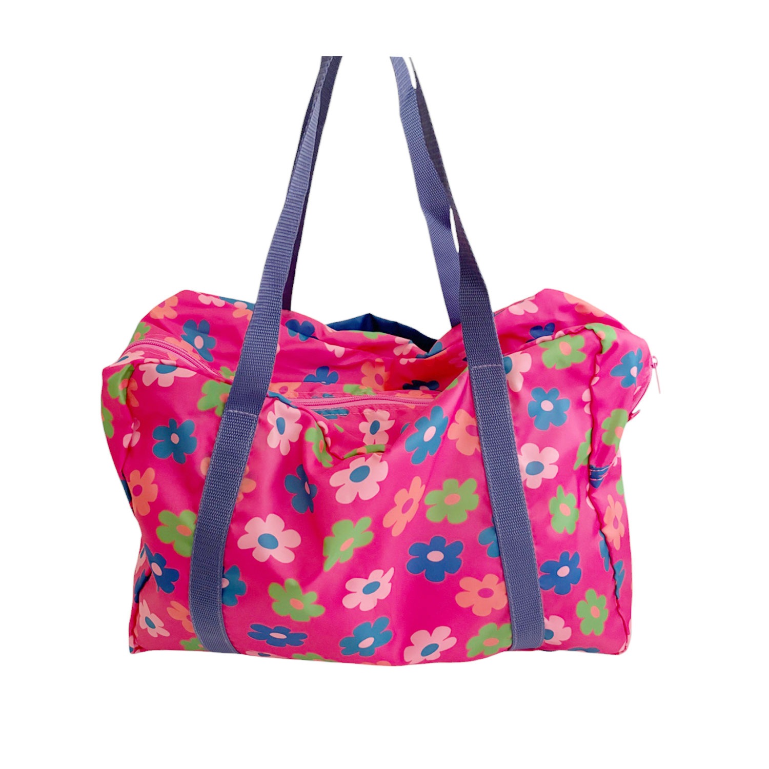 [公式] ノスタルジカ　リトル・マーメイド　折りたたみボストンバッグ　フラワー PINK