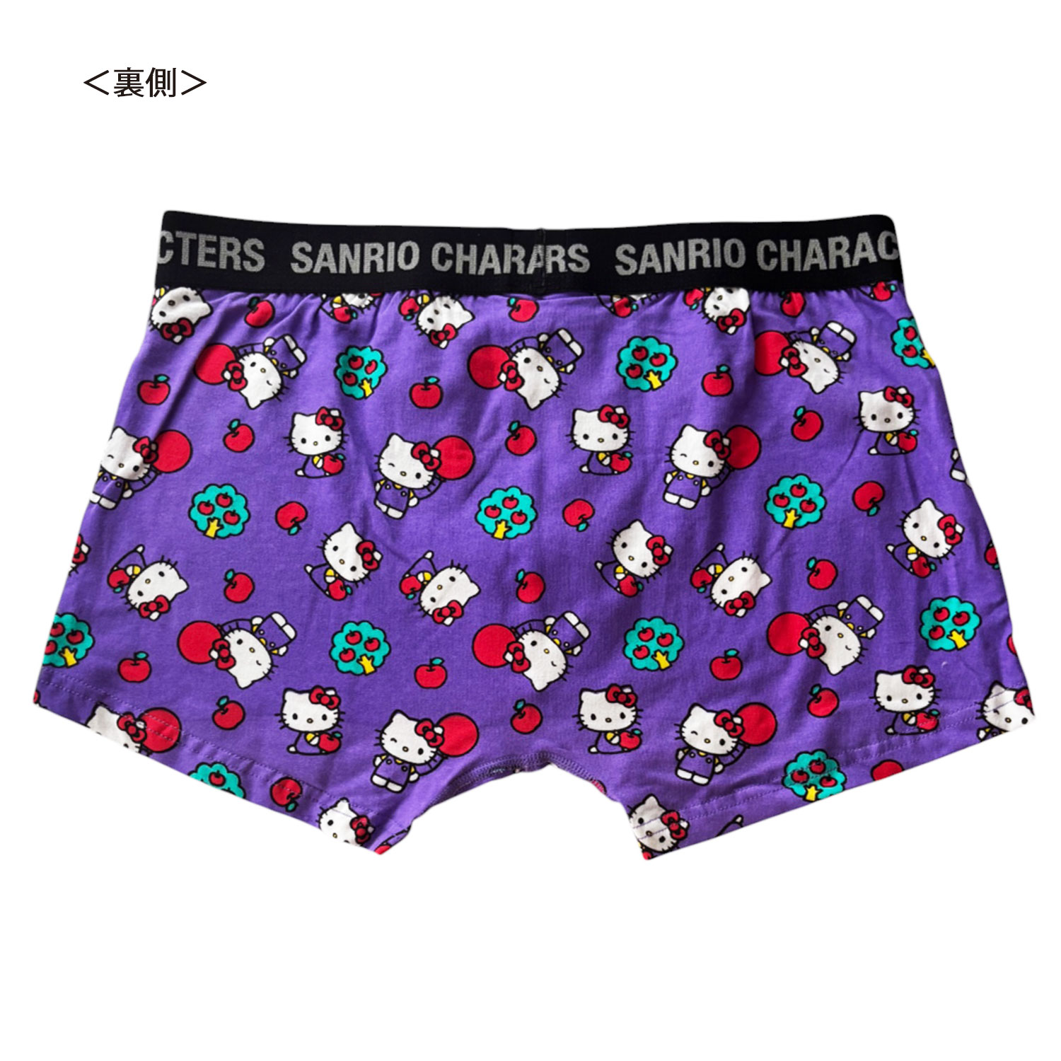 [公式] メーカー直営 サンリオキャラクターズ ボクサーパンツ ハローキティ りんご
