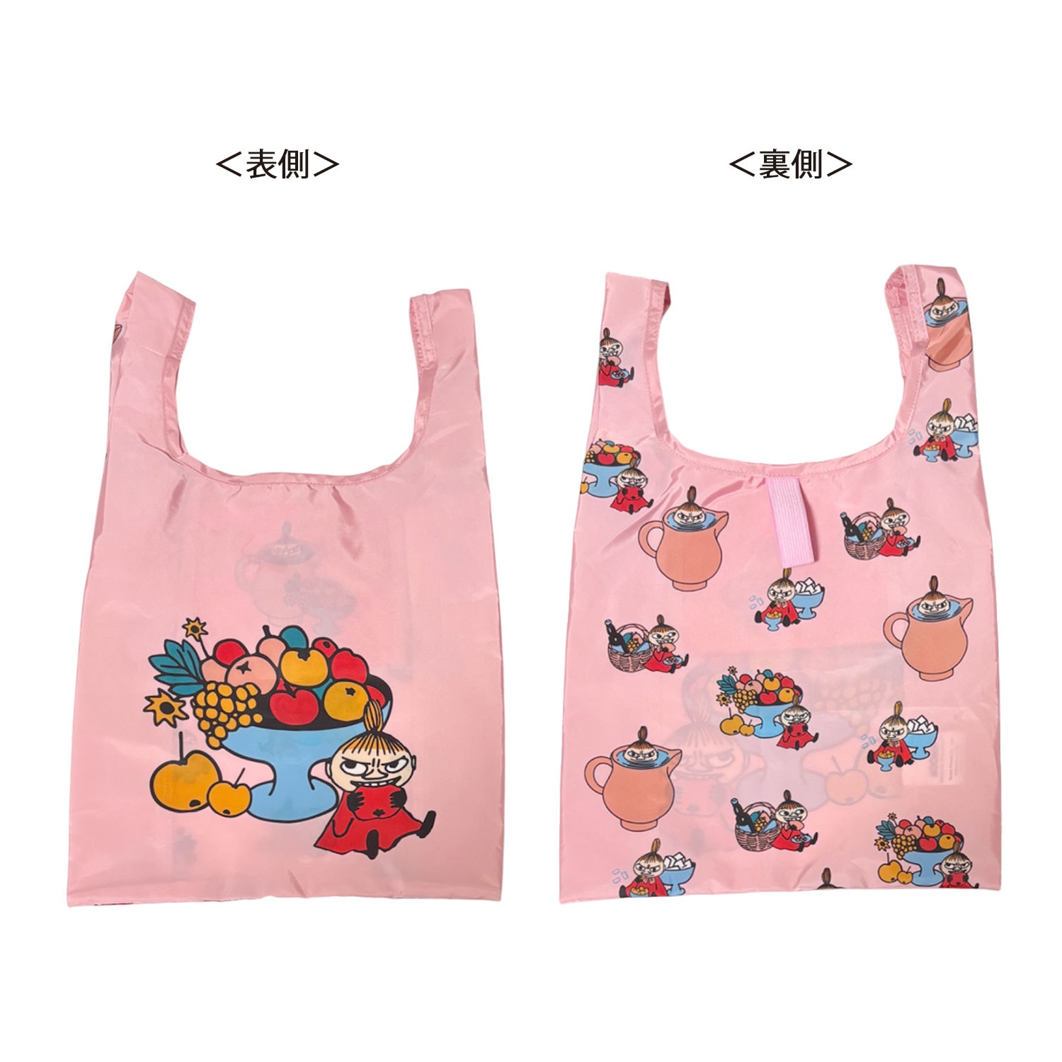 [公式] メーカー直営 ムーミン ポーチ付きエコバッグ リトルミイ ティータイム