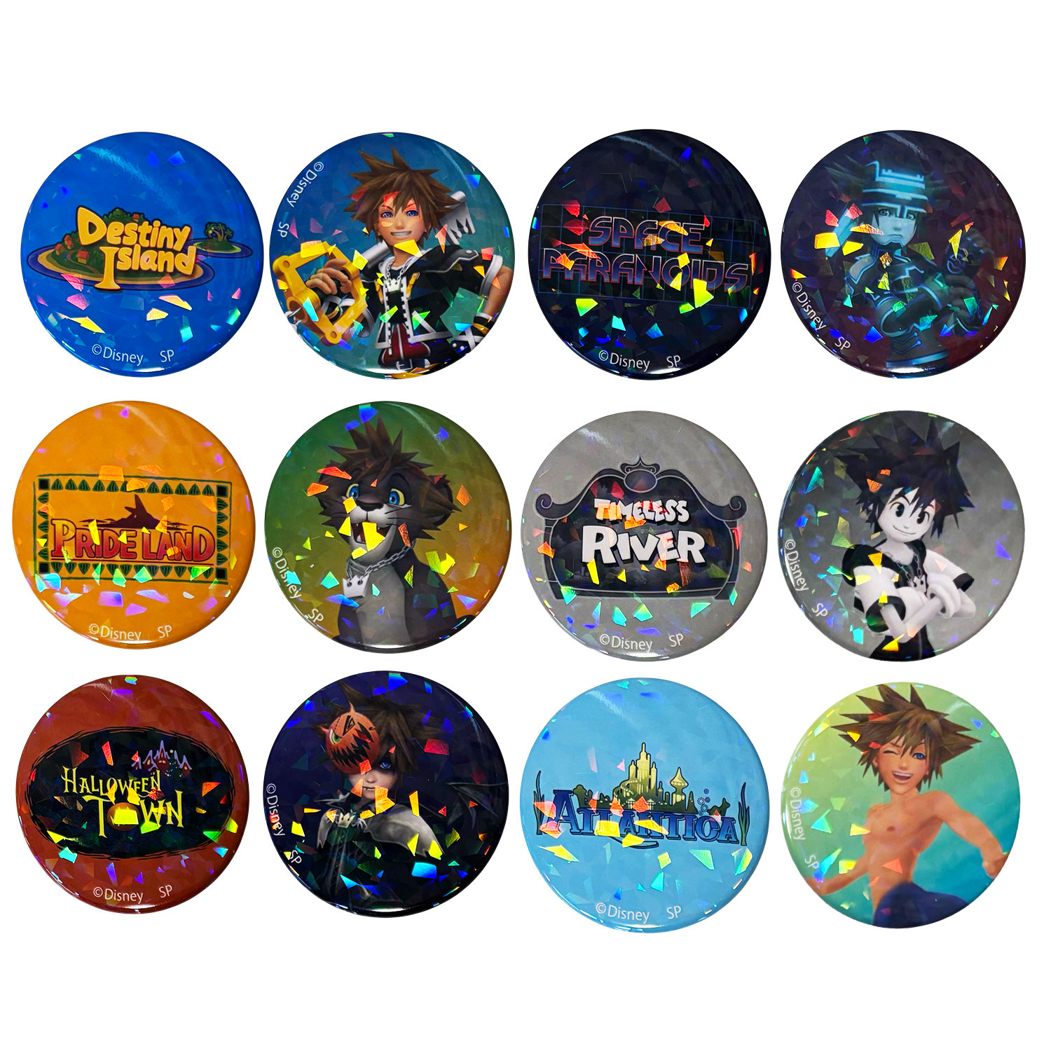 ソラ　SuperGroupies キングダムハーツ　ディズニー キングダム ハーツ」ソラとロクサス、2人の衣装や繋がりを表現