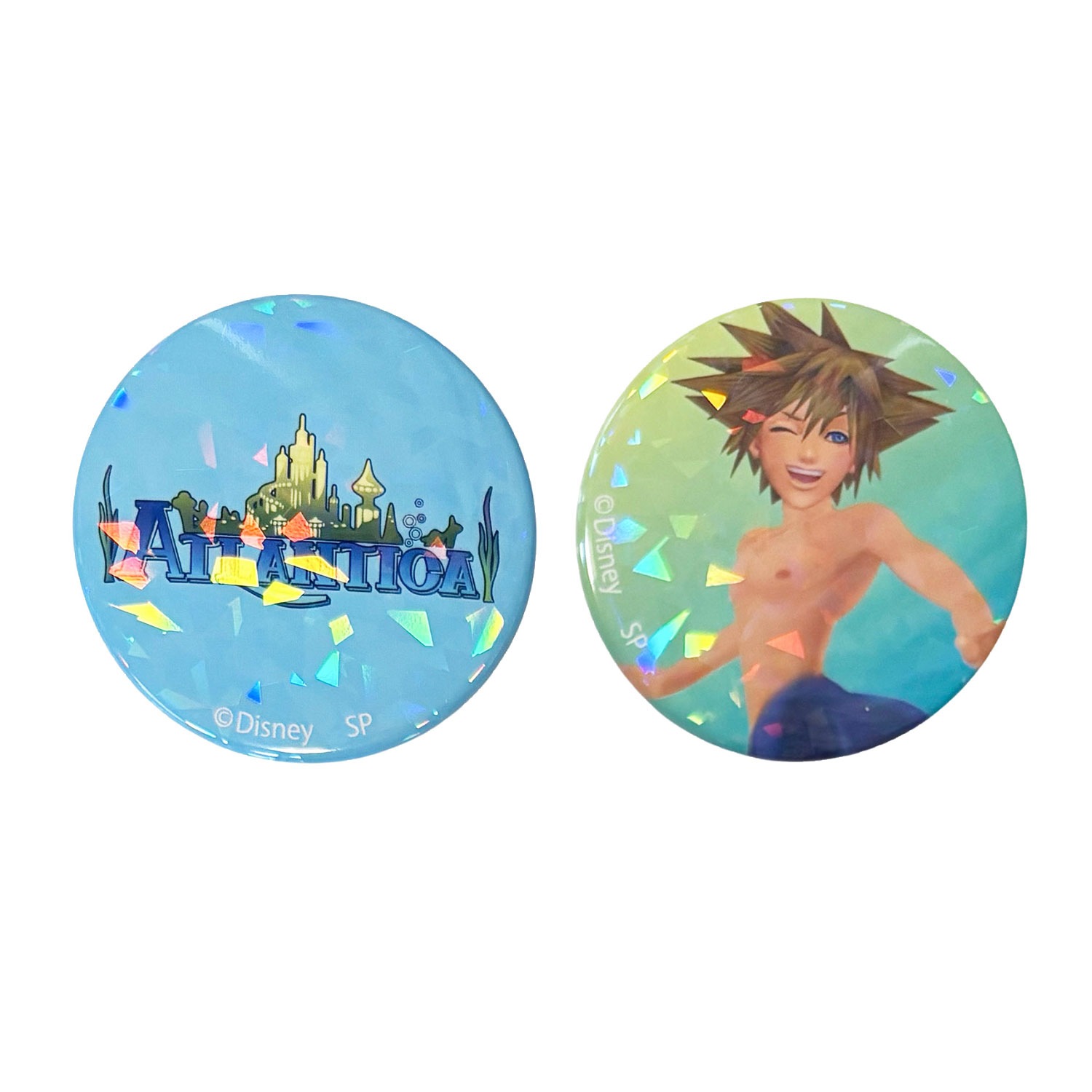 ソラ　SuperGroupies キングダムハーツ　ディズニー キングダム ハーツ」ソラとロクサス、2人の衣装や繋がりを表現