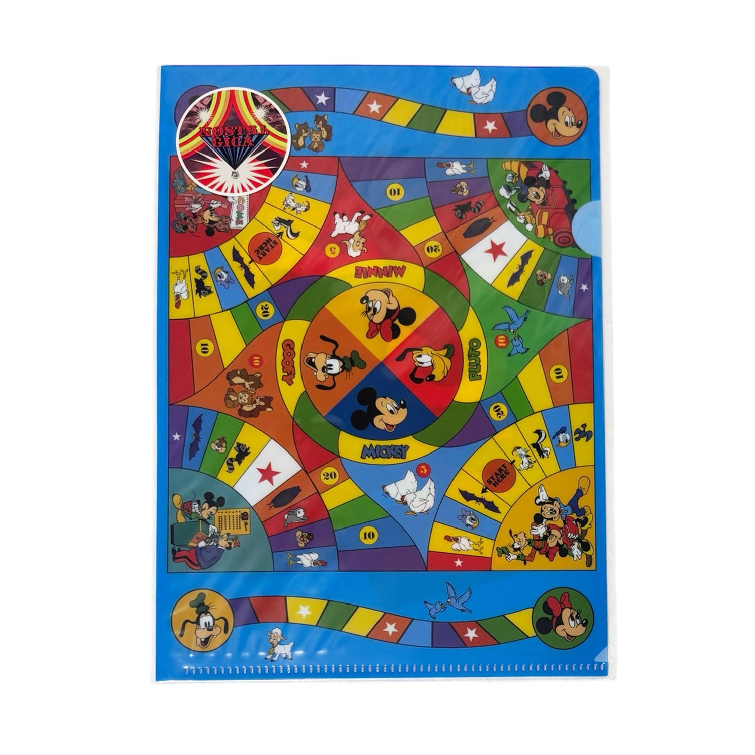 公式] メーカー直営 ディズニー ノスタルジカ A5クリアファイル ゲーム