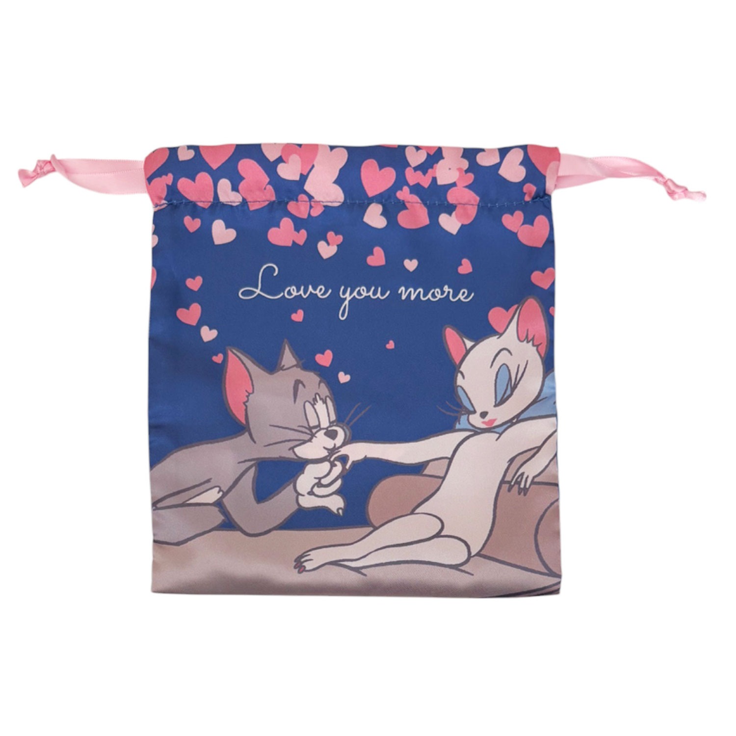 [公式] メーカー直営 トムとジェリー リボン巾着 LOVE