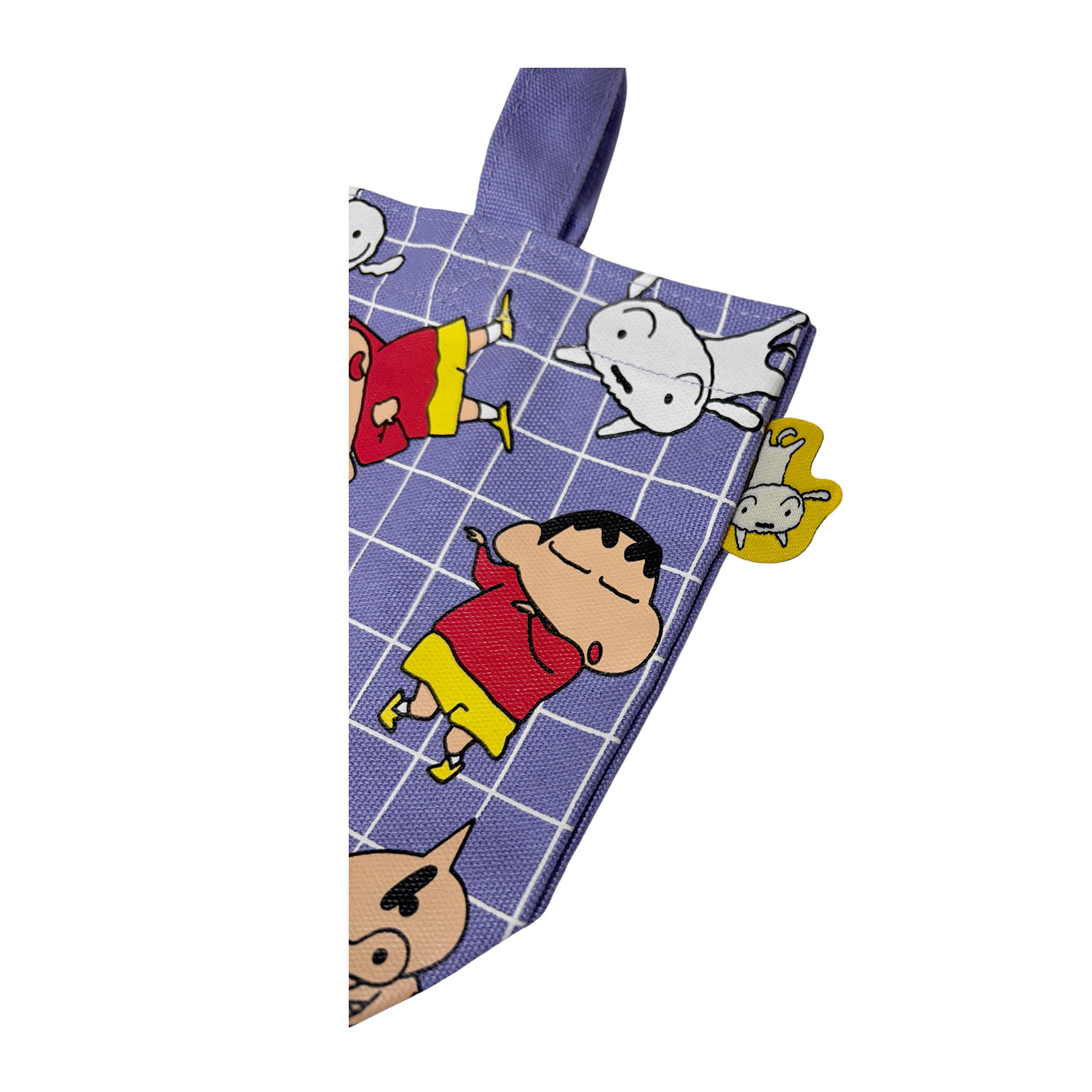 [公式] メーカー直営 クレヨンしんちゃん カラーマチ付きバッグ トリオ チェック