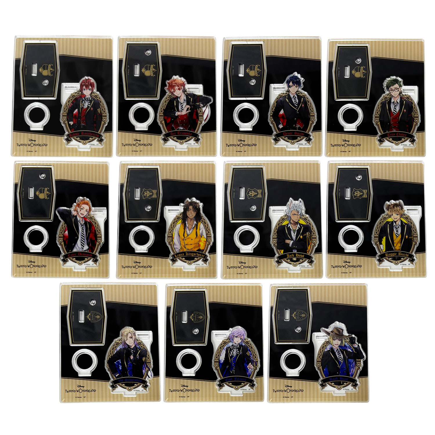 [公式] 『ディズニー ツイステッドワンダーランド』 アクリルペンスタンド コレクション1 制服A 単体（全11種）