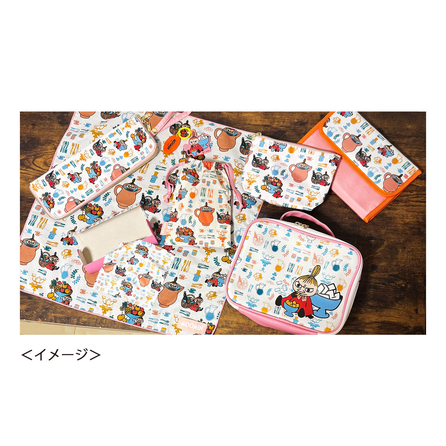 [公式] メーカー直営 ムーミン バンダナ リトルミイ ティータイム