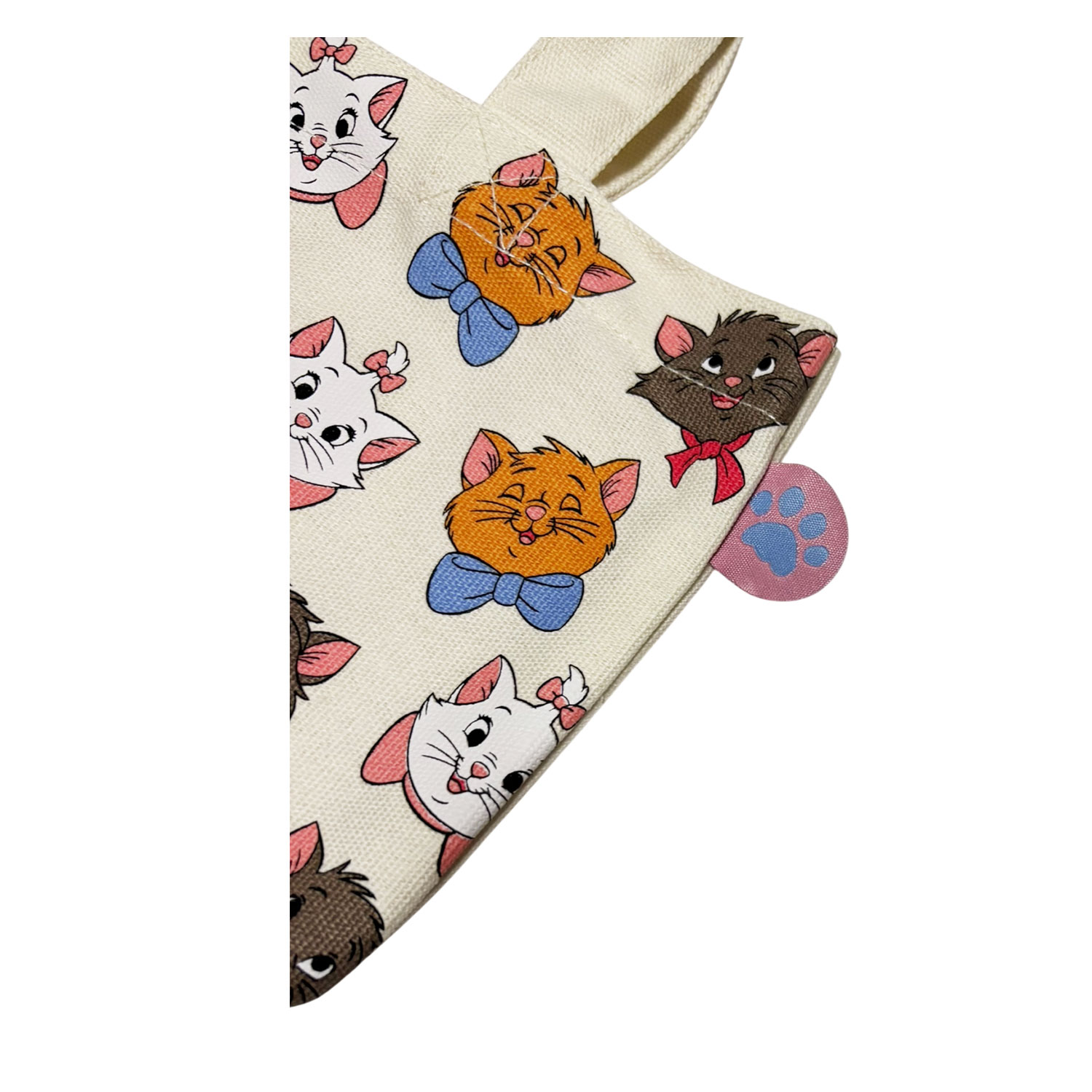 [公式] メーカー直営 ディズニー キャット＆ドッグ カラーマチ付きバッグ おしゃれキャット フェイスいっぱい
