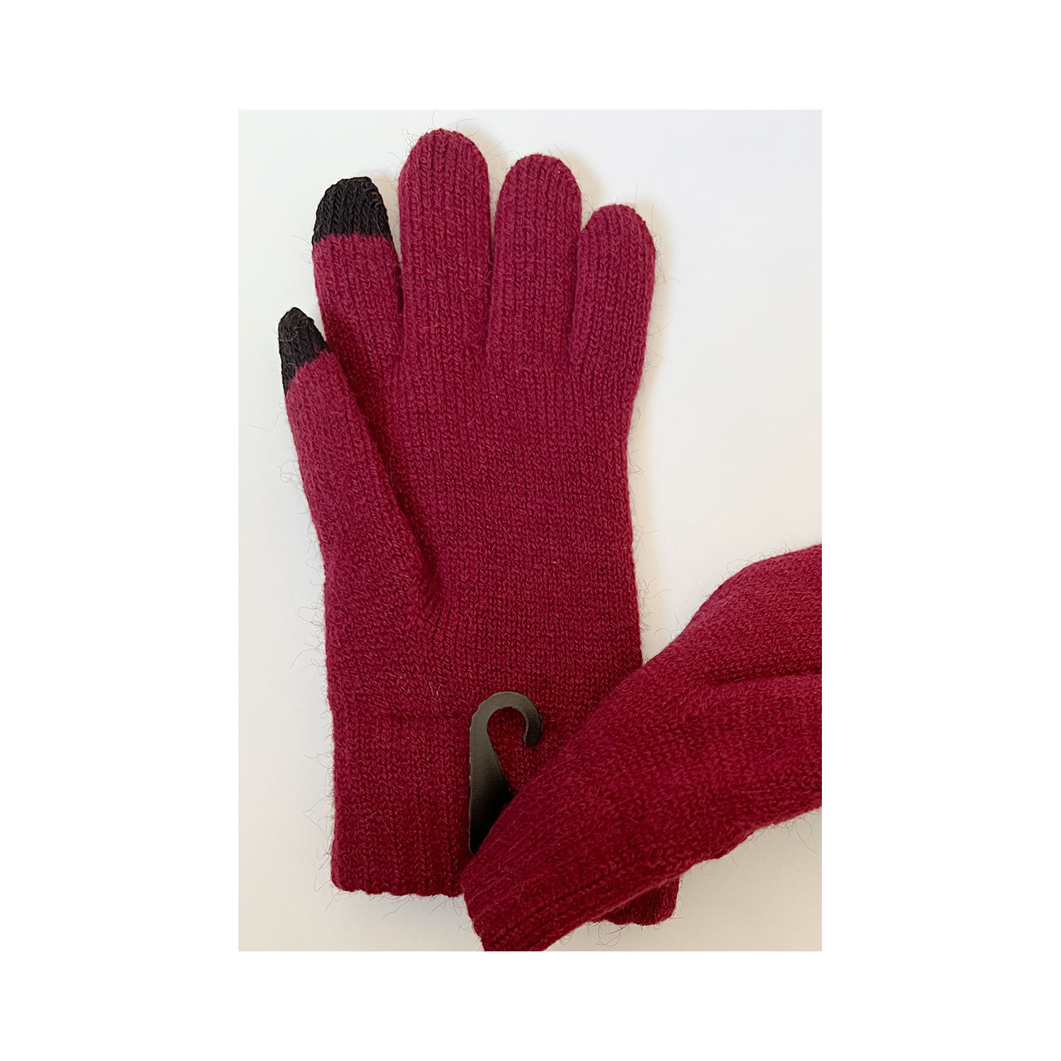 [公式]ムーミン ワンポイント刺繍スマホ対応ケーブル 手袋 / リトルミイ かんがえごと