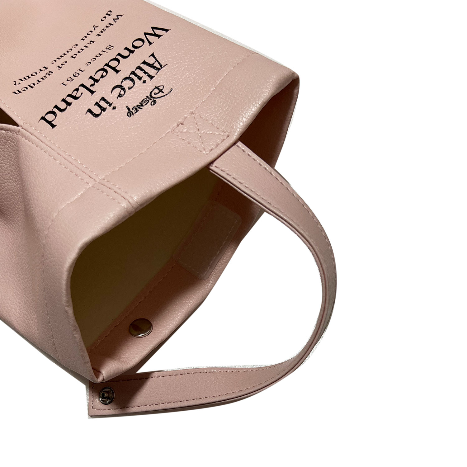 [公式]ディズニー 合皮ティッシュケース アリス フラワー