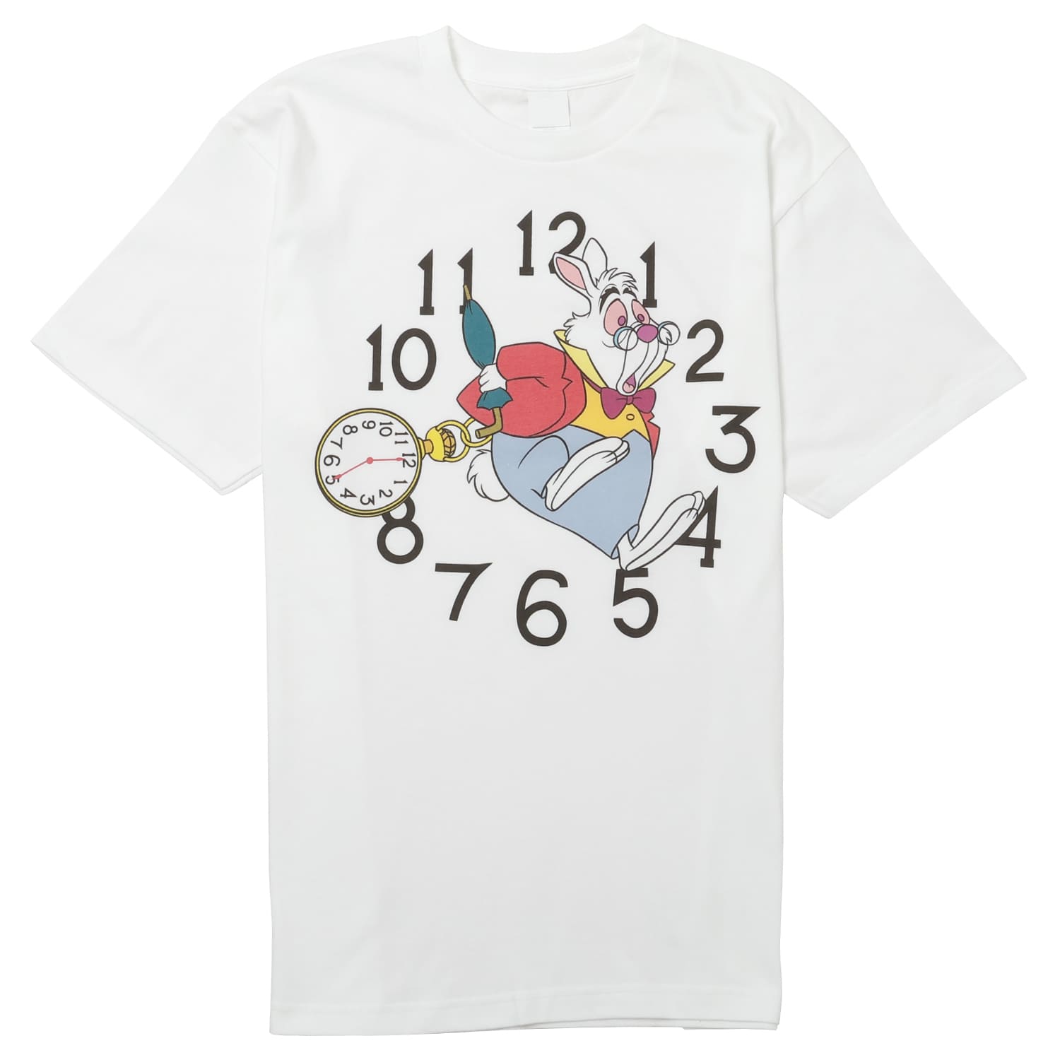 [公式]メーカー直営 【NOSTALGICA 100シリーズ】 ノスタルジカ ディズニーＴシャツ 白うさぎ