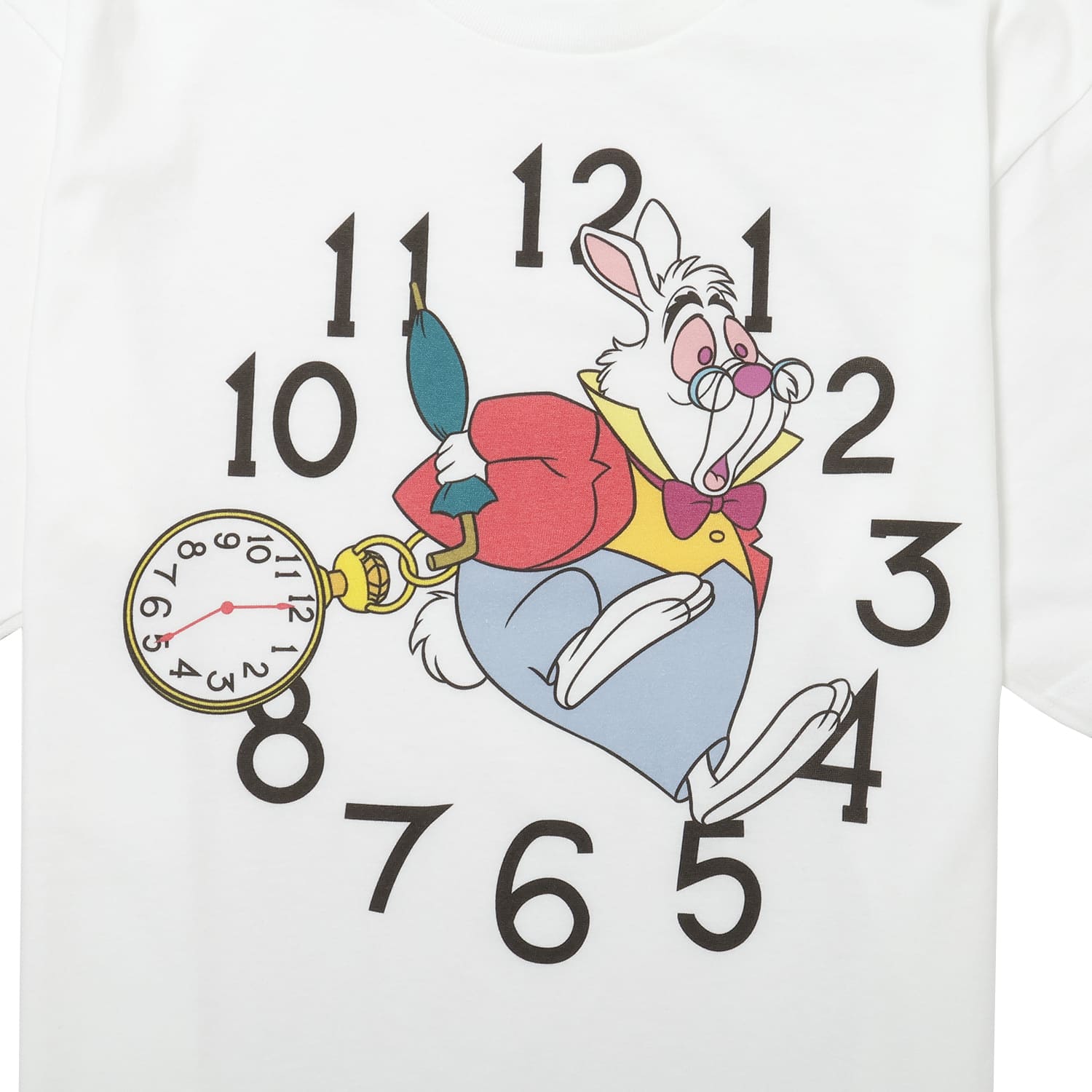 [公式]メーカー直営 【NOSTALGICA 100シリーズ】 ノスタルジカ ディズニーＴシャツ 白うさぎ