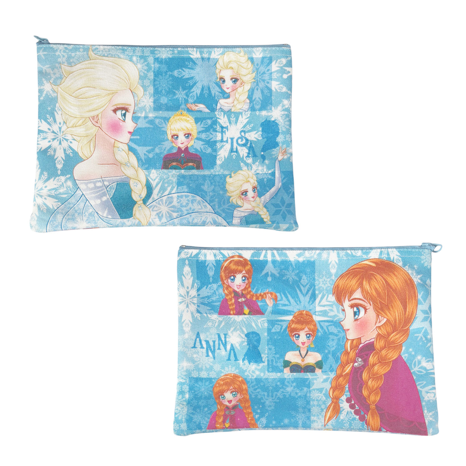 [公式]ディズニー フローズン アート コレクション BY 中川翔子／フラットポーチ  アナと雪の女王