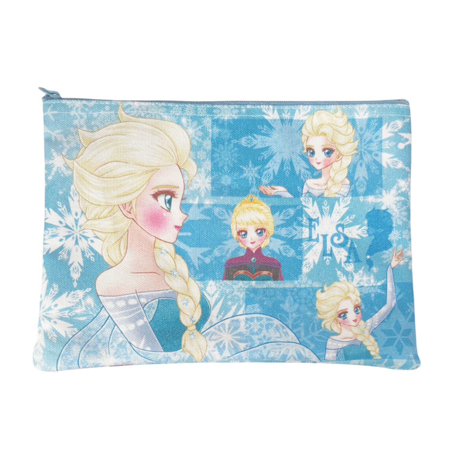 [公式]ディズニー フローズン アート コレクション BY 中川翔子／フラットポーチ  アナと雪の女王
