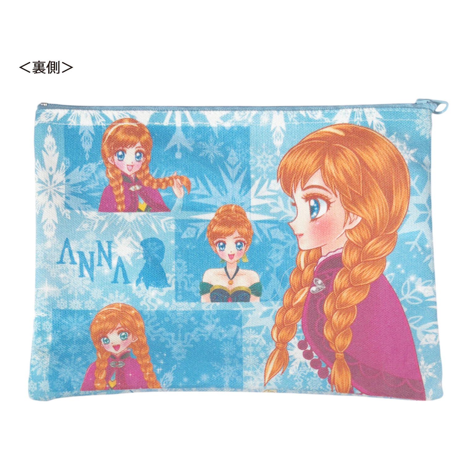[公式]ディズニー フローズン アート コレクション BY 中川翔子／フラットポーチ  アナと雪の女王