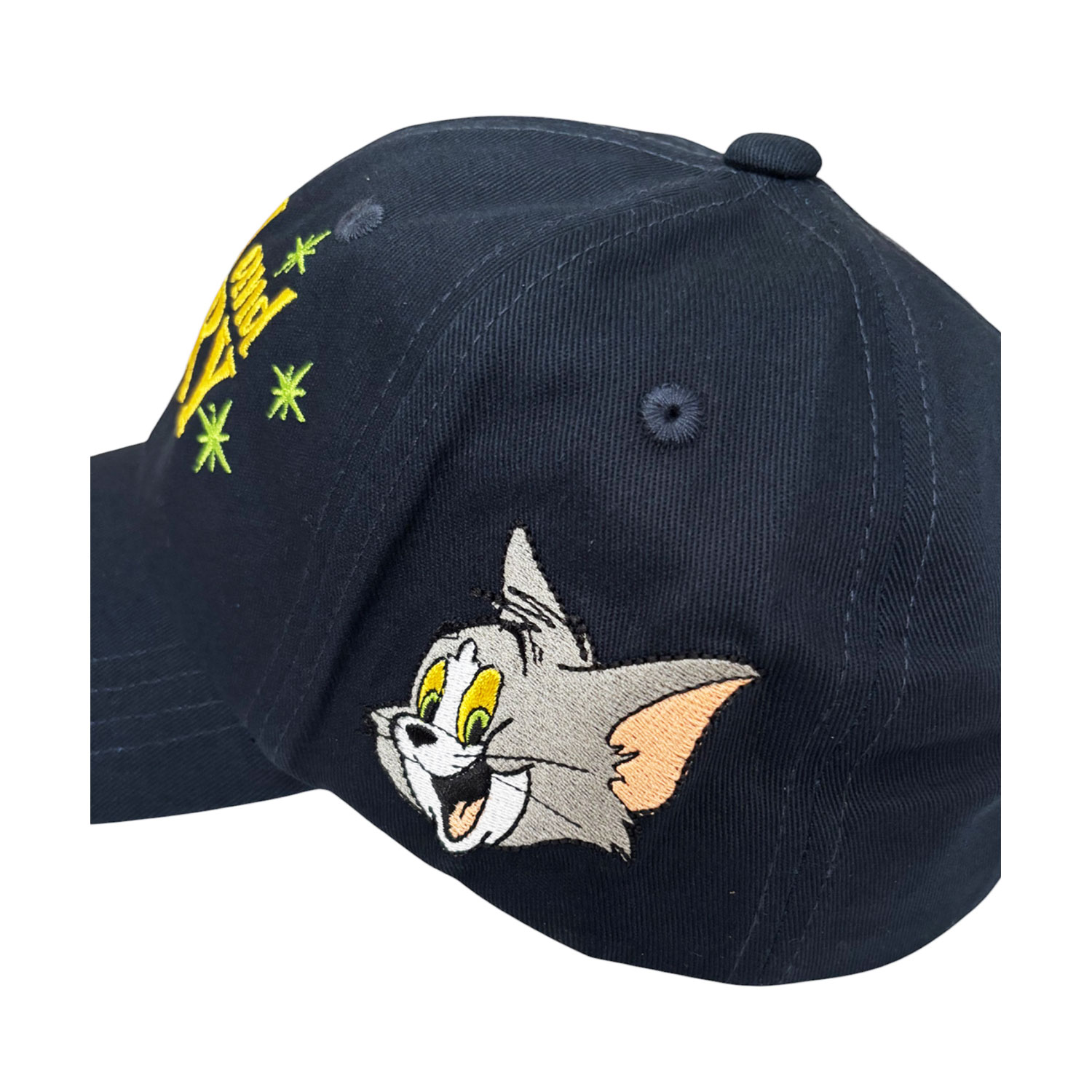 [公式] メーカー直営 トムとジェリー 刺繍キャップ トム フェイス
