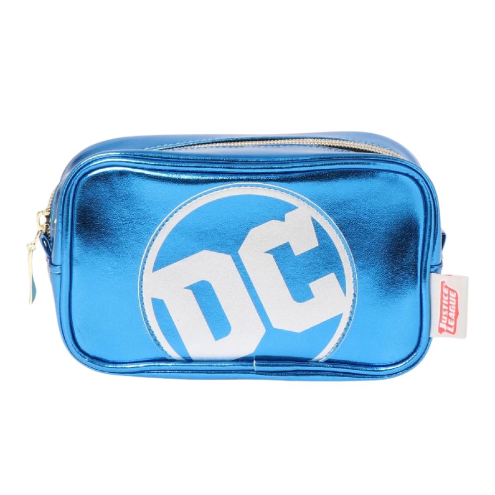 [公式] DC ジャスティス・リーグ スクエアポーチ DCロゴ