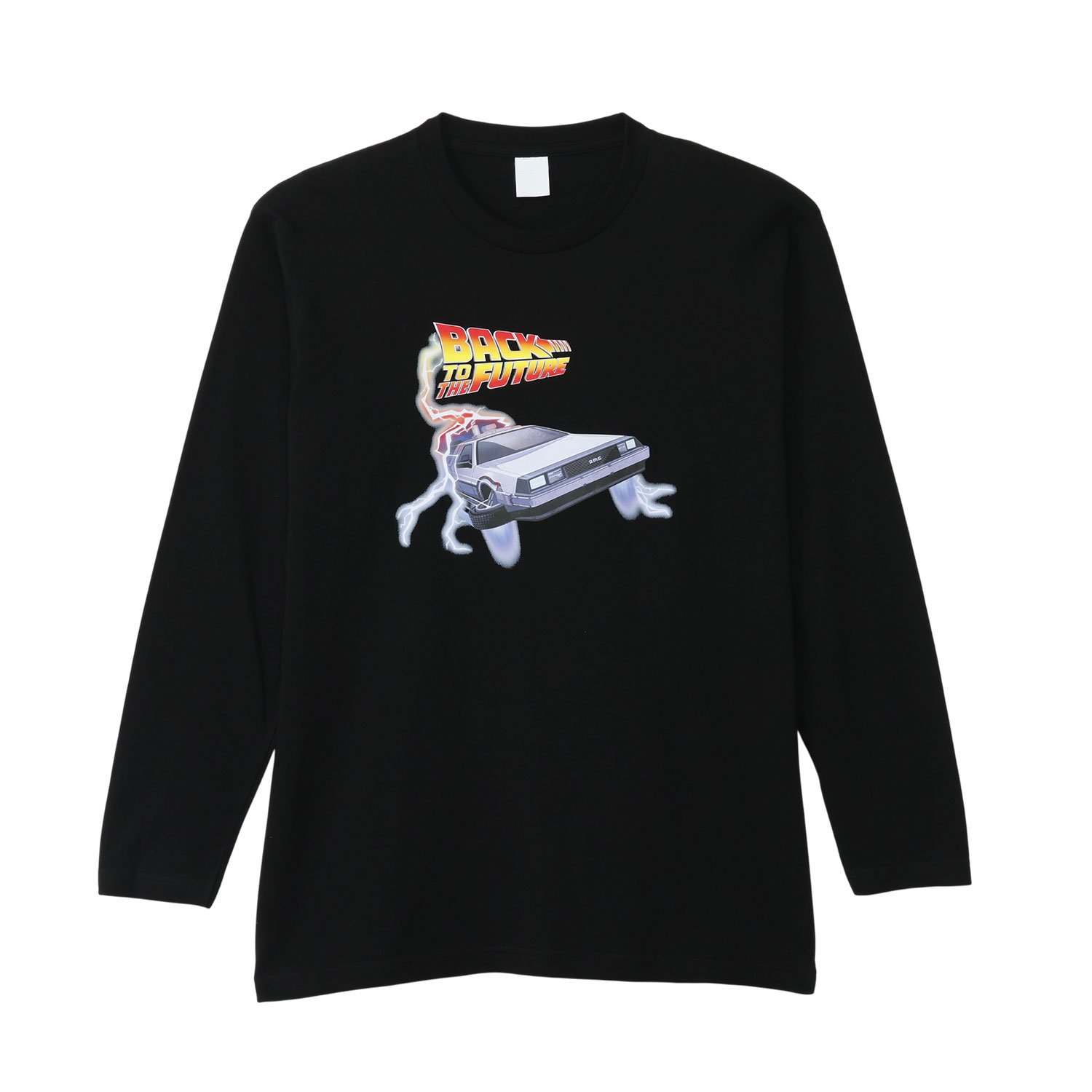 [公式] メーカー直営 バック・トゥ・ザ・フューチャー ロングTシャツ レトロ