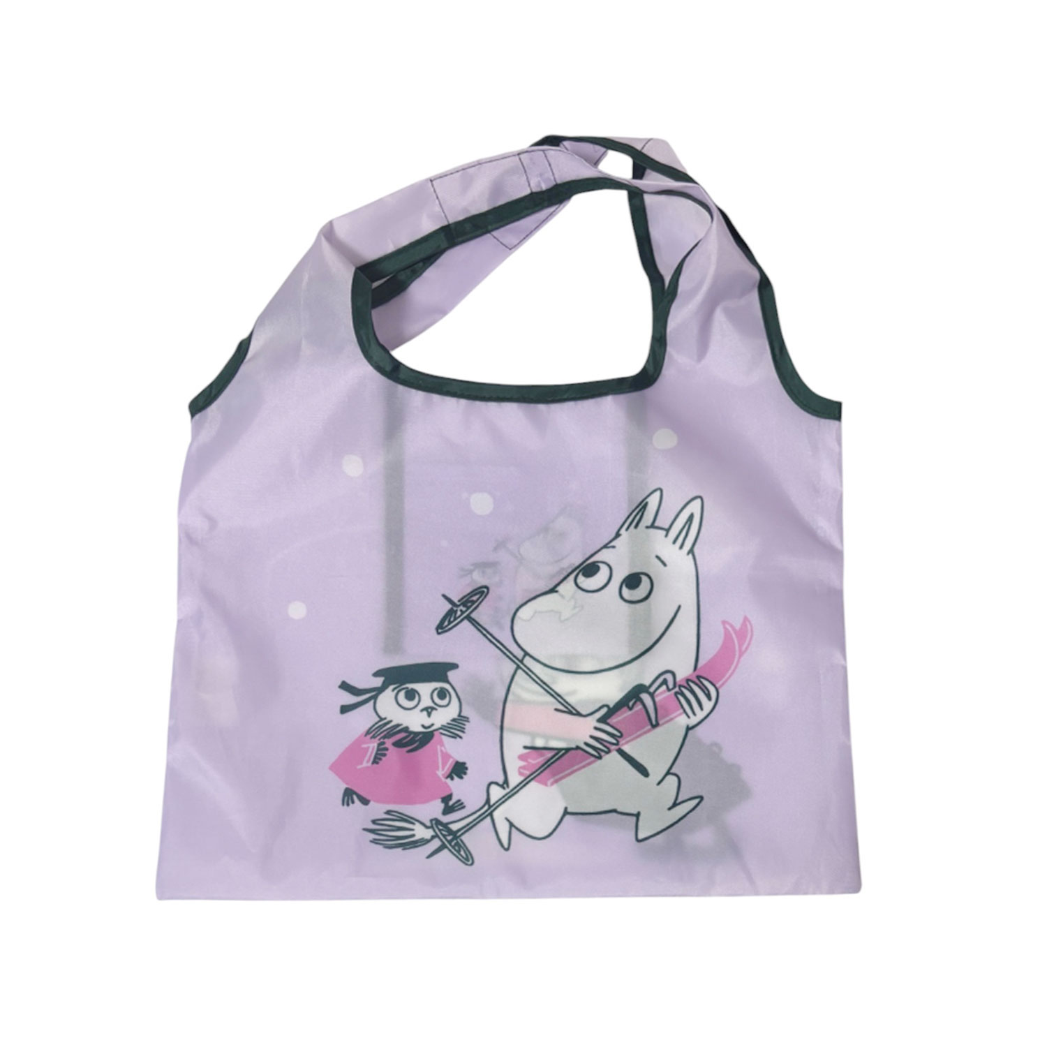 [公式] メーカー直営 ムーミン ミニくるくるショッピングバッグ 雪