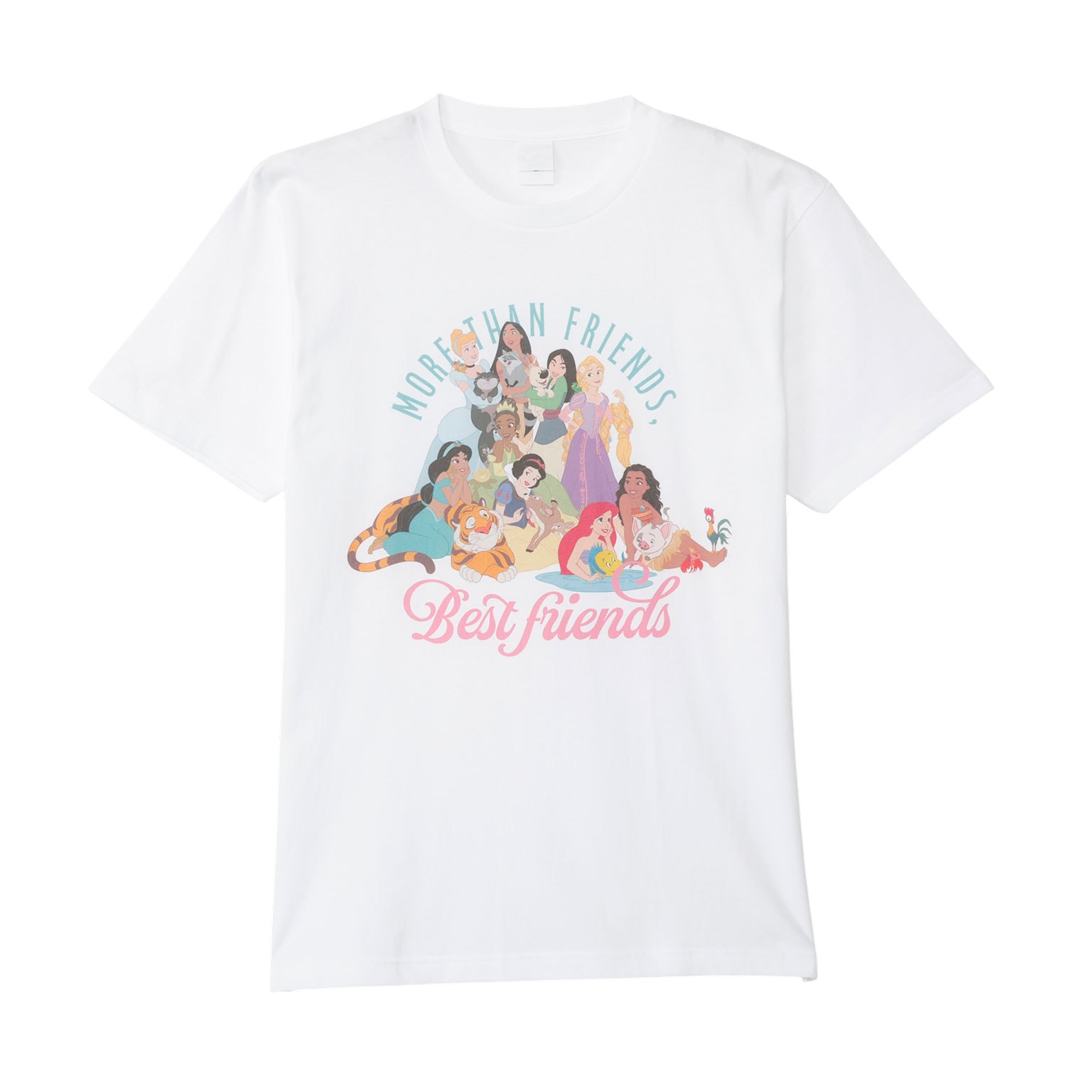 公式] メーカー直営 ディズニー プリンセス Tシャツ ベストフレンズ