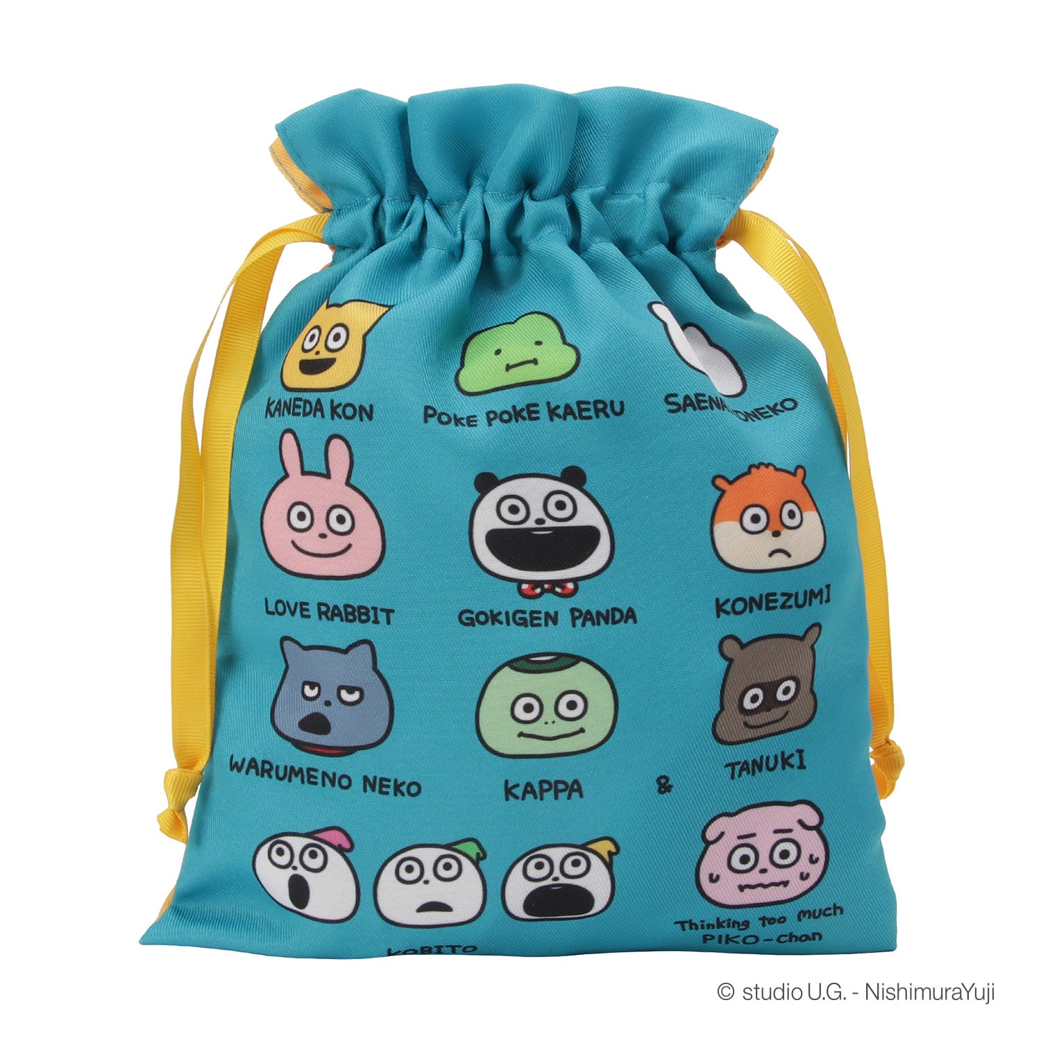 公式] スタジオUG （にしむらゆうじ） 巾着 Mサイズ