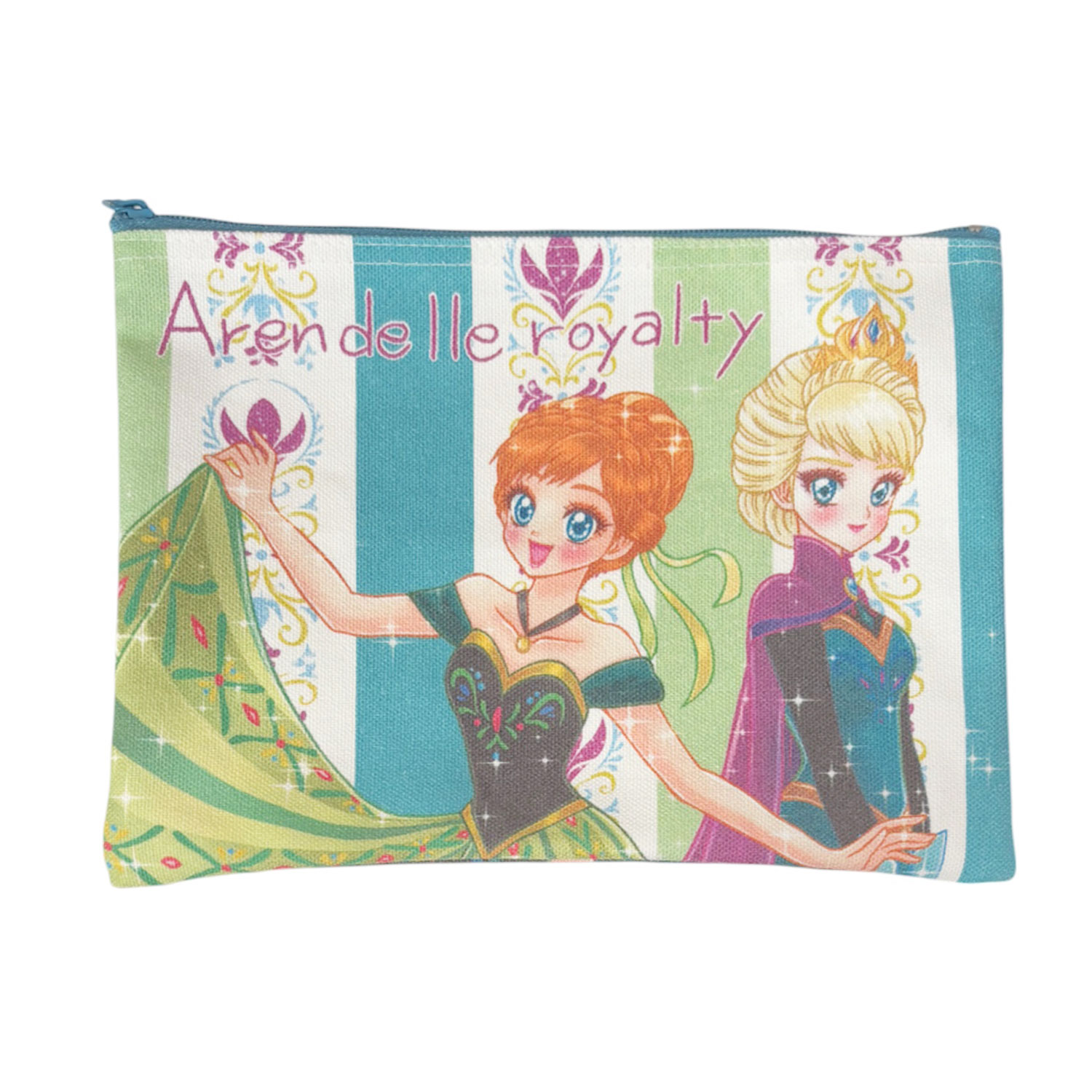 [公式]ディズニー フローズン アート コレクション BY 中川翔子／フラットポーチ  戴冠式 アナと雪の女王