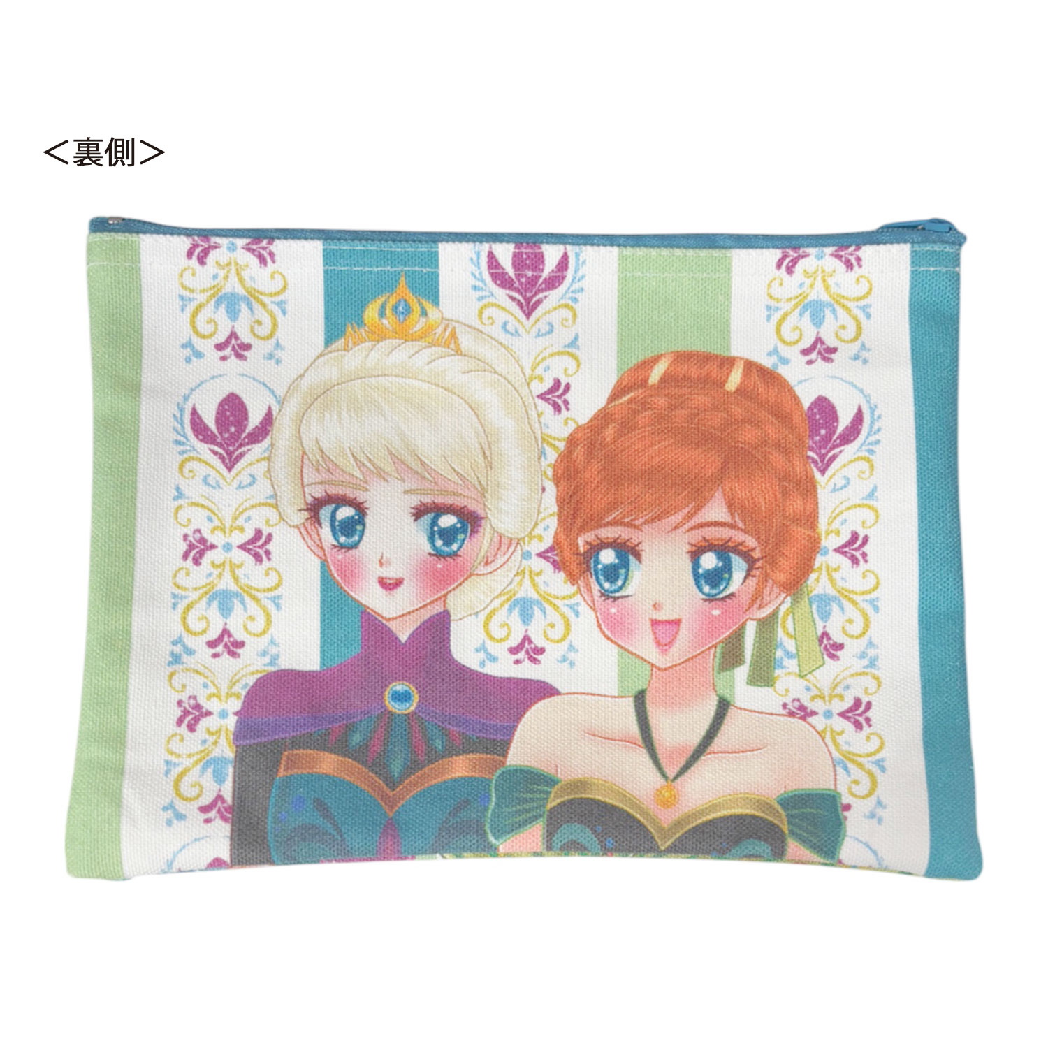 [公式]ディズニー フローズン アート コレクション BY 中川翔子／フラットポーチ  戴冠式 アナと雪の女王