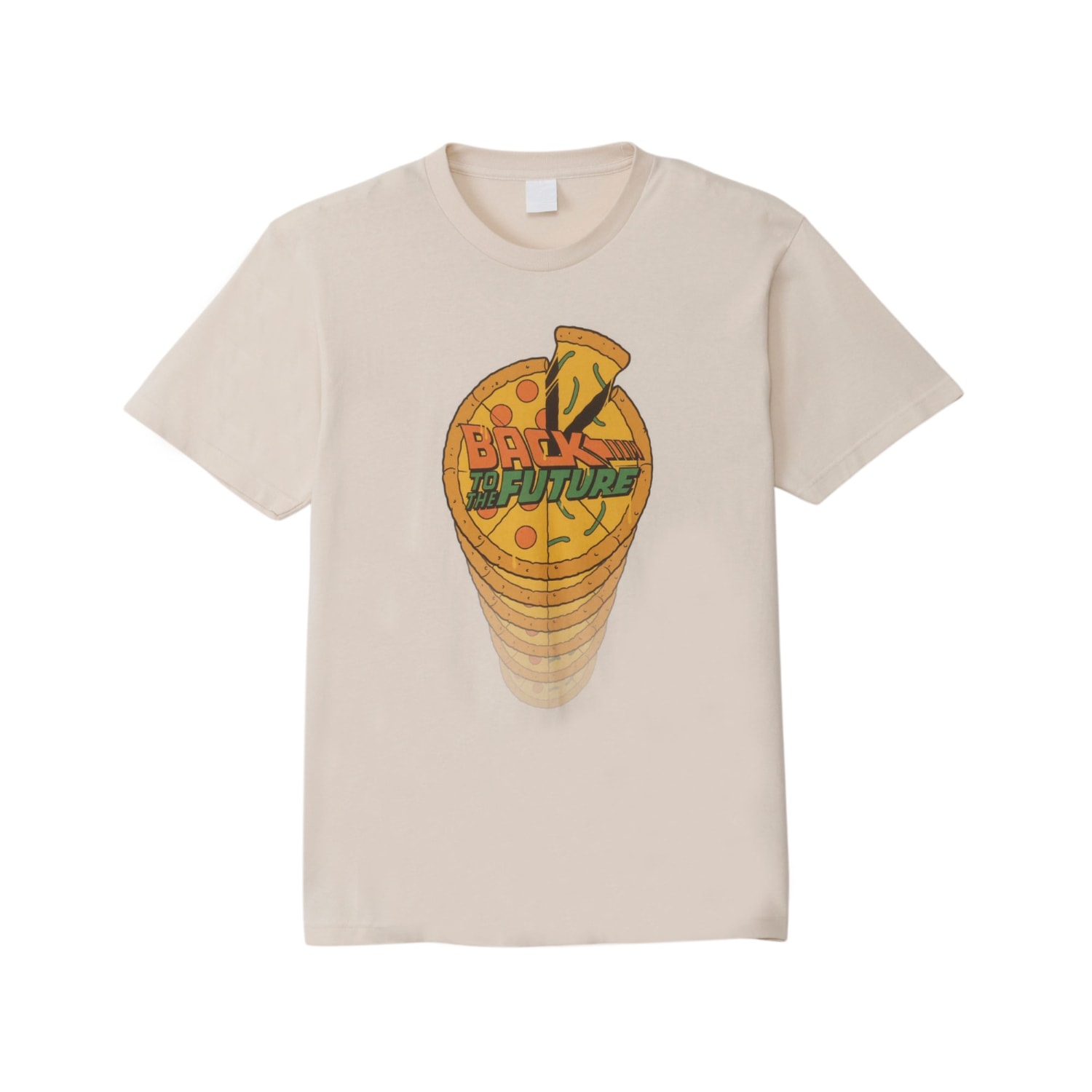 バック・トゥ・ザ・フューチャーＴシャツ  ピザ