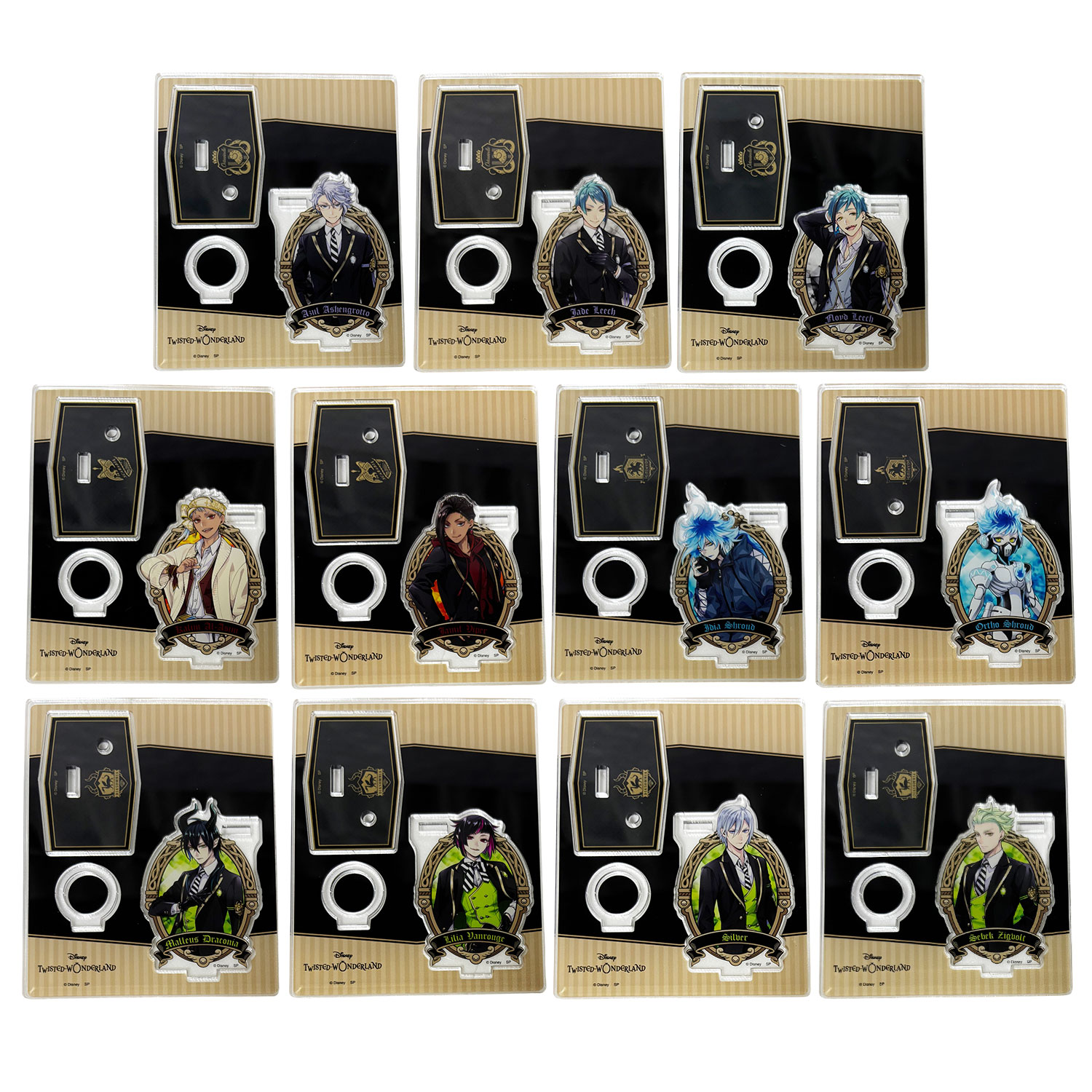[公式] 『ディズニー ツイステッドワンダーランド』 ブラインド アクリルペンスタンド コレクション2 制服B 単体（全11種）