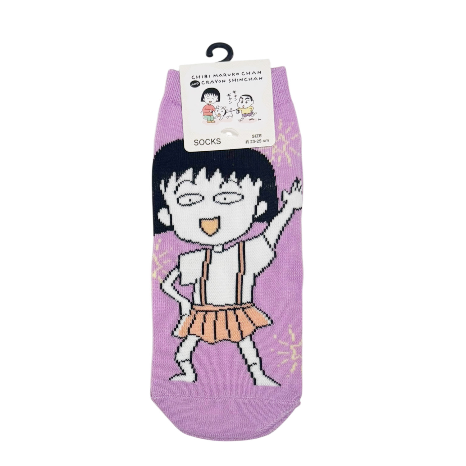 [公式] メーカー直営 ちびまる子ちゃん × クレヨンしんちゃん キャラックス（レディース靴下）じゃ