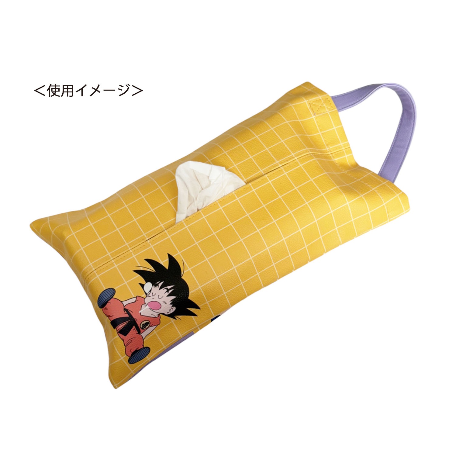 [公式]ドラゴンボール ティッシュケース 悟空とクリリン
