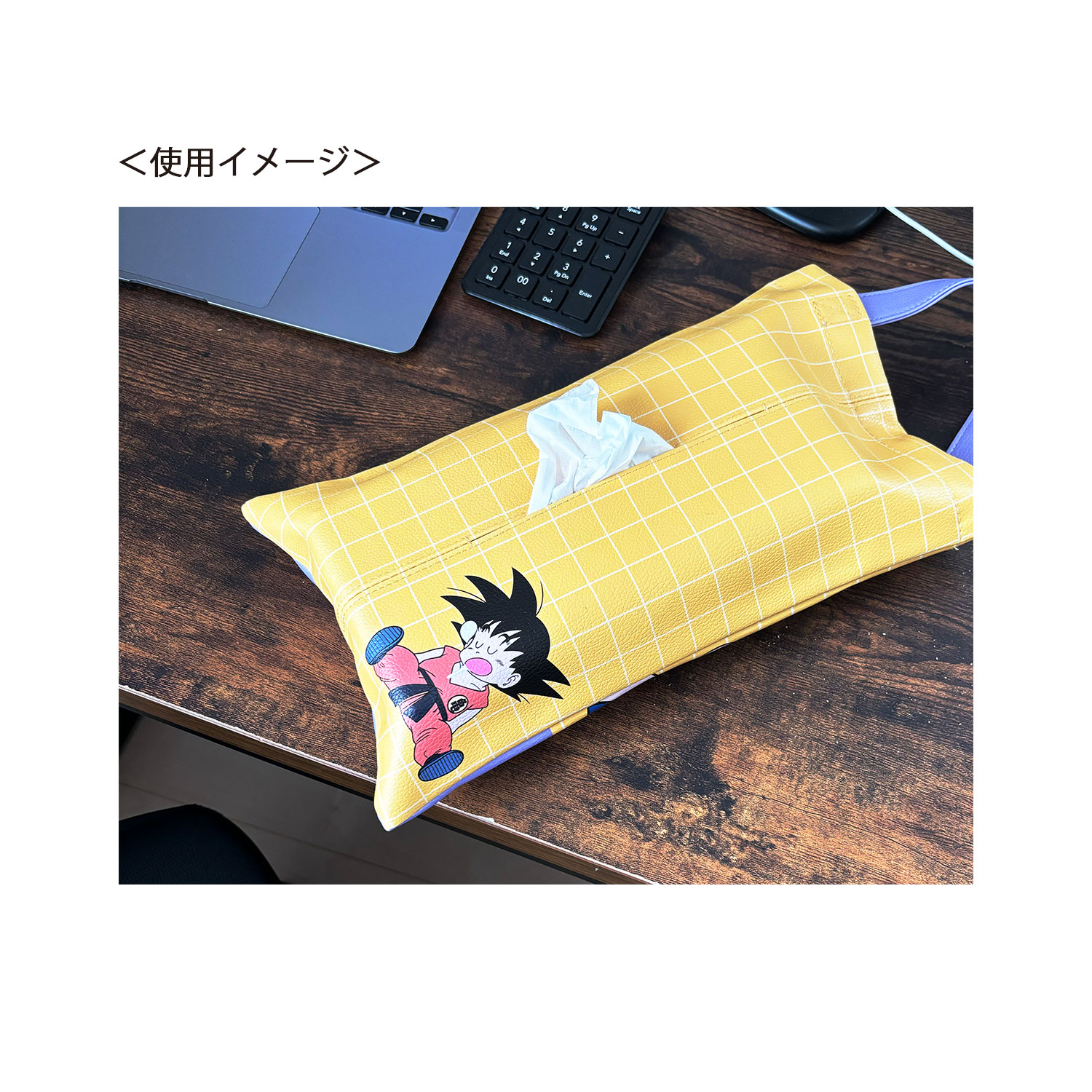 [公式]ドラゴンボール ティッシュケース 悟空とクリリン