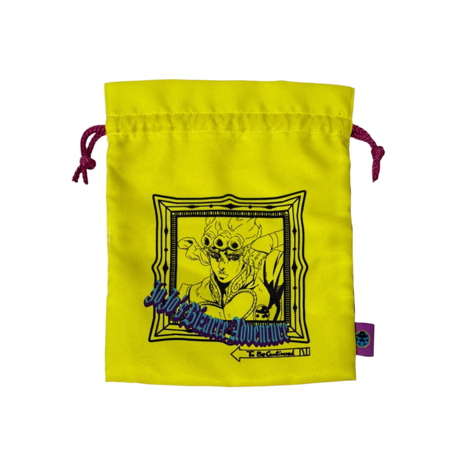 [公式] メーカー直営 ジョジョの奇妙な冒険 黄金の風 トラベル巾着 ジョルノ＆ミスタ