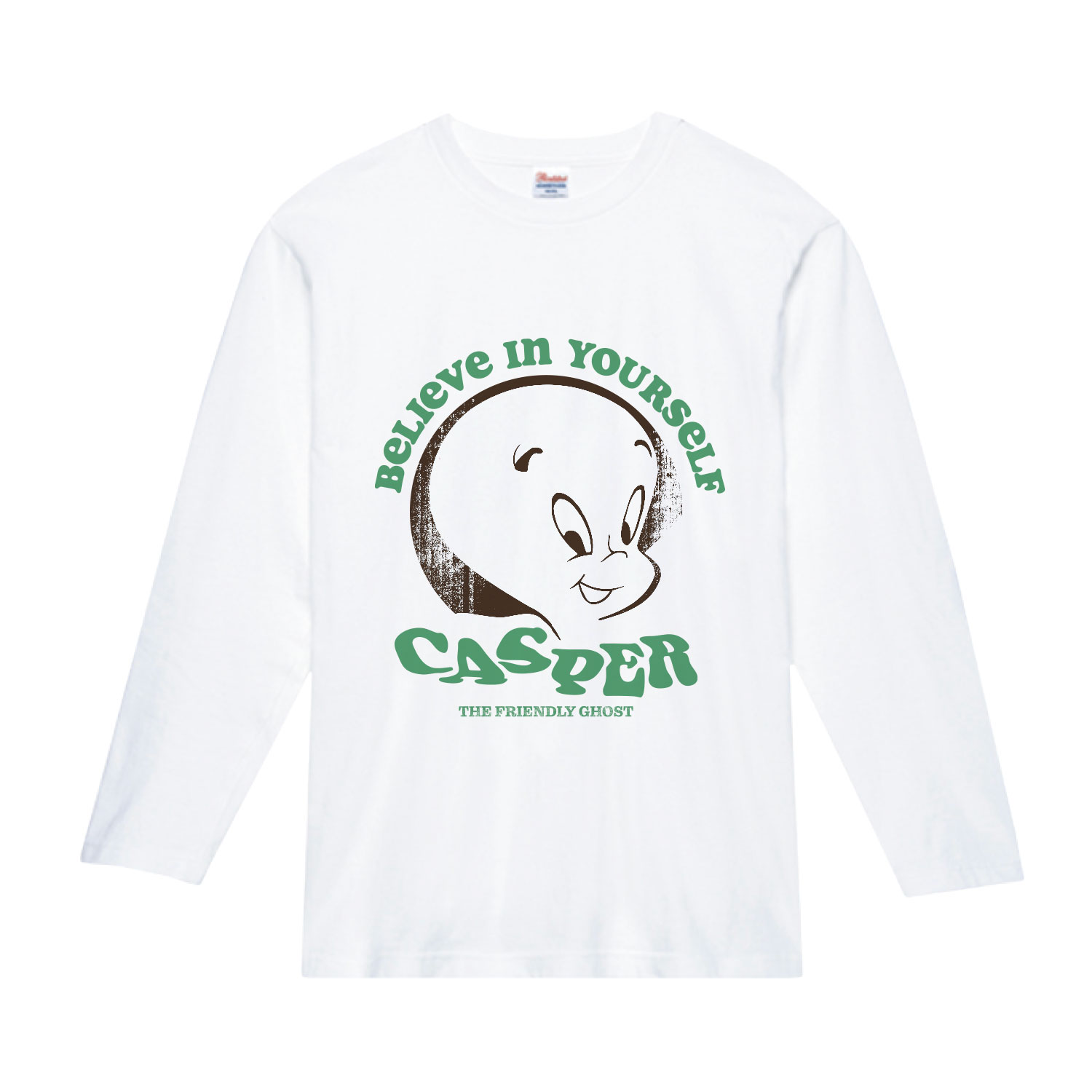 [公式] メーカー直営 キャスパー ロングTシャツ スマイル