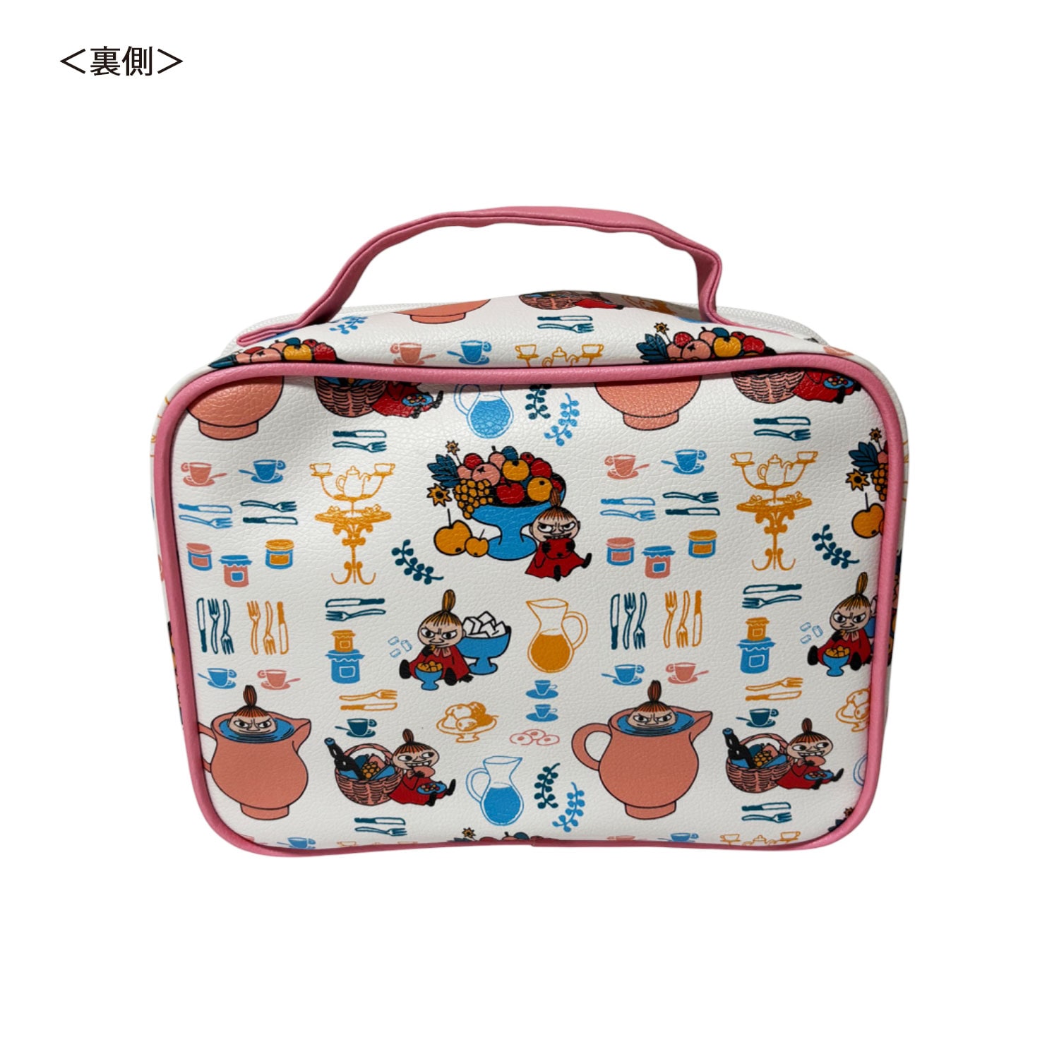 公式] メーカー直営 ムーミン トランクポーチ リトルミイ ティータイム