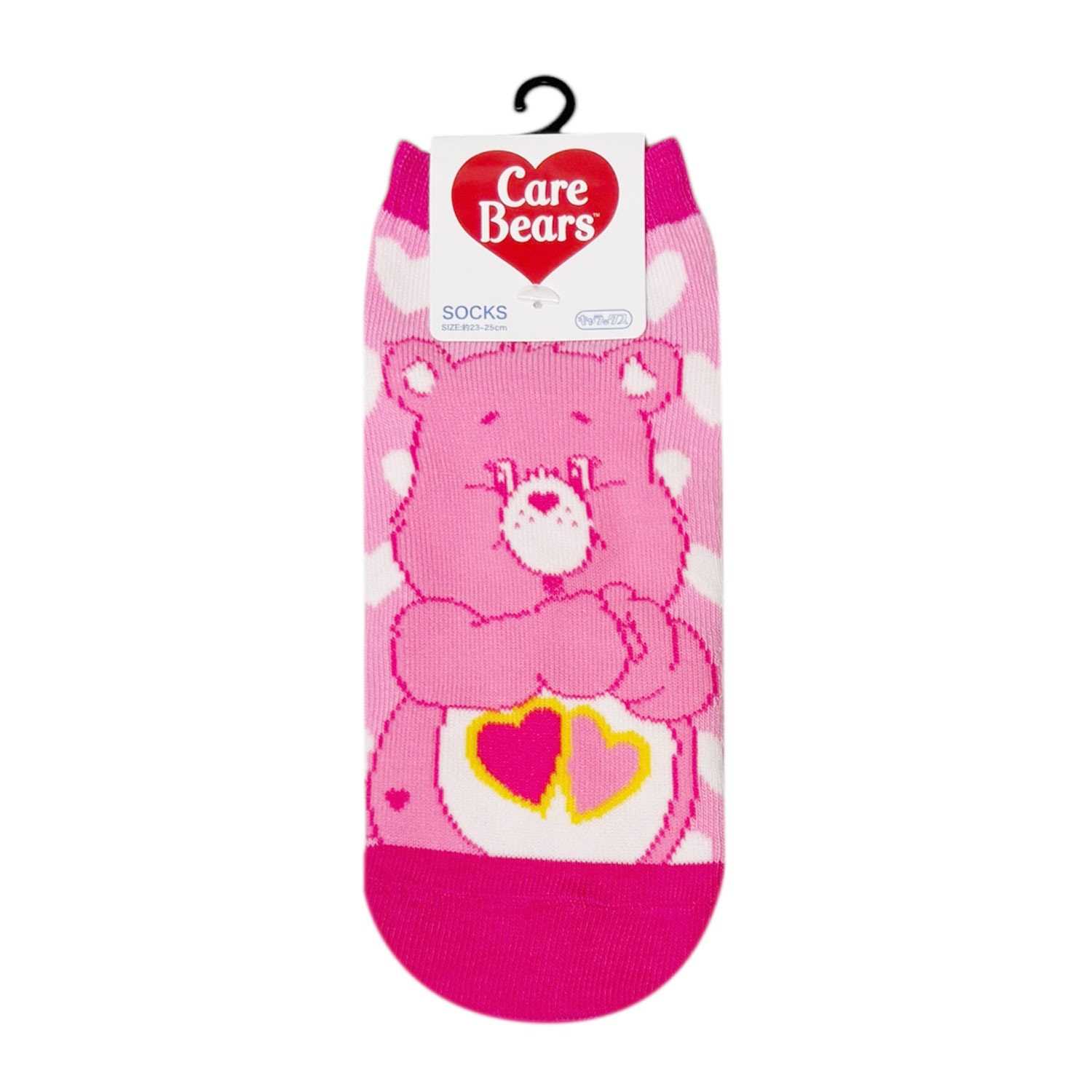 [公式] メーカー直営 ケアベア キャラックス（レディース靴下）ラブアロットベア ハート