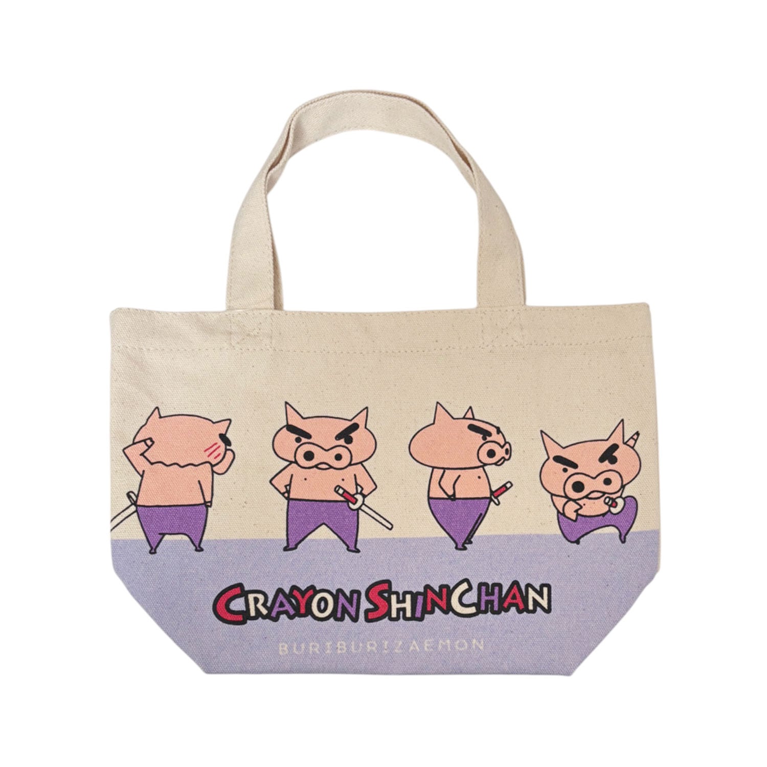 公式] クレヨンしんちゃん マチ付バッグ 4ぶりぶりざえもん