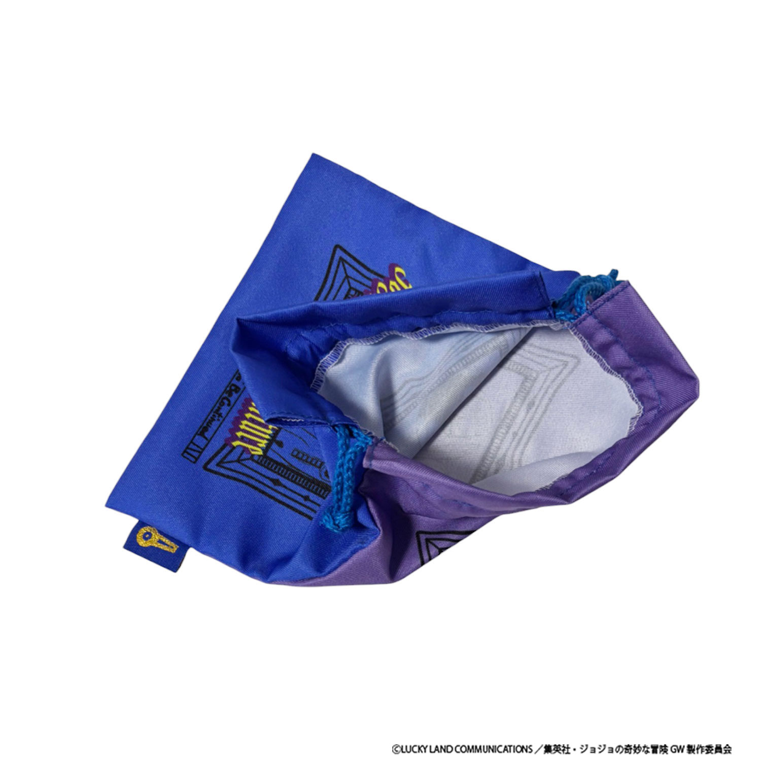 [公式] メーカー直営 アニメ『ジョジョの奇妙な冒険 黄金の風』 トラベル巾着 ブチャラティ＆アバッキオ