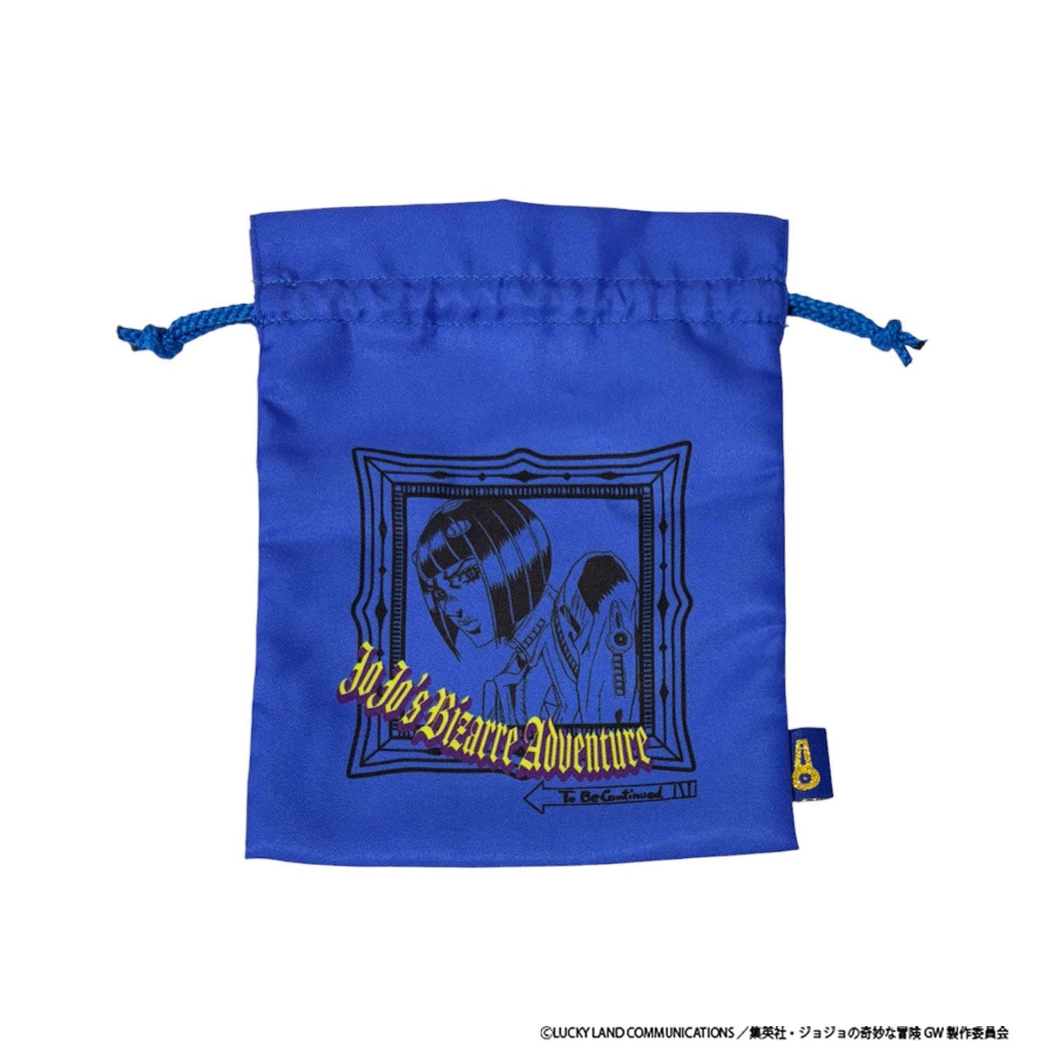 [公式] メーカー直営 アニメ『ジョジョの奇妙な冒険 黄金の風』 トラベル巾着 ブチャラティ＆アバッキオ