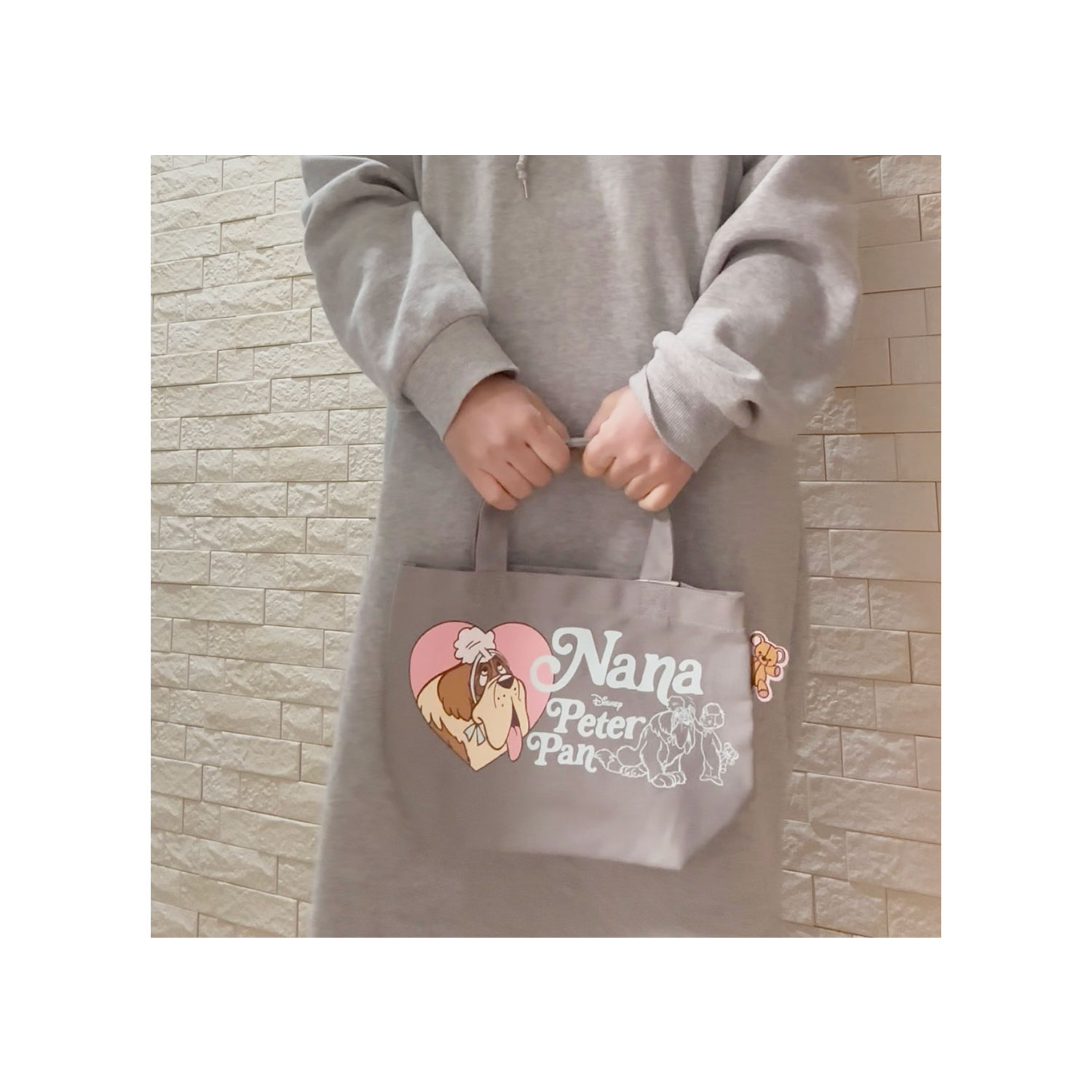 公式] メーカー直営 ディズニー カラーマチ付きバッグ ピーター・パン