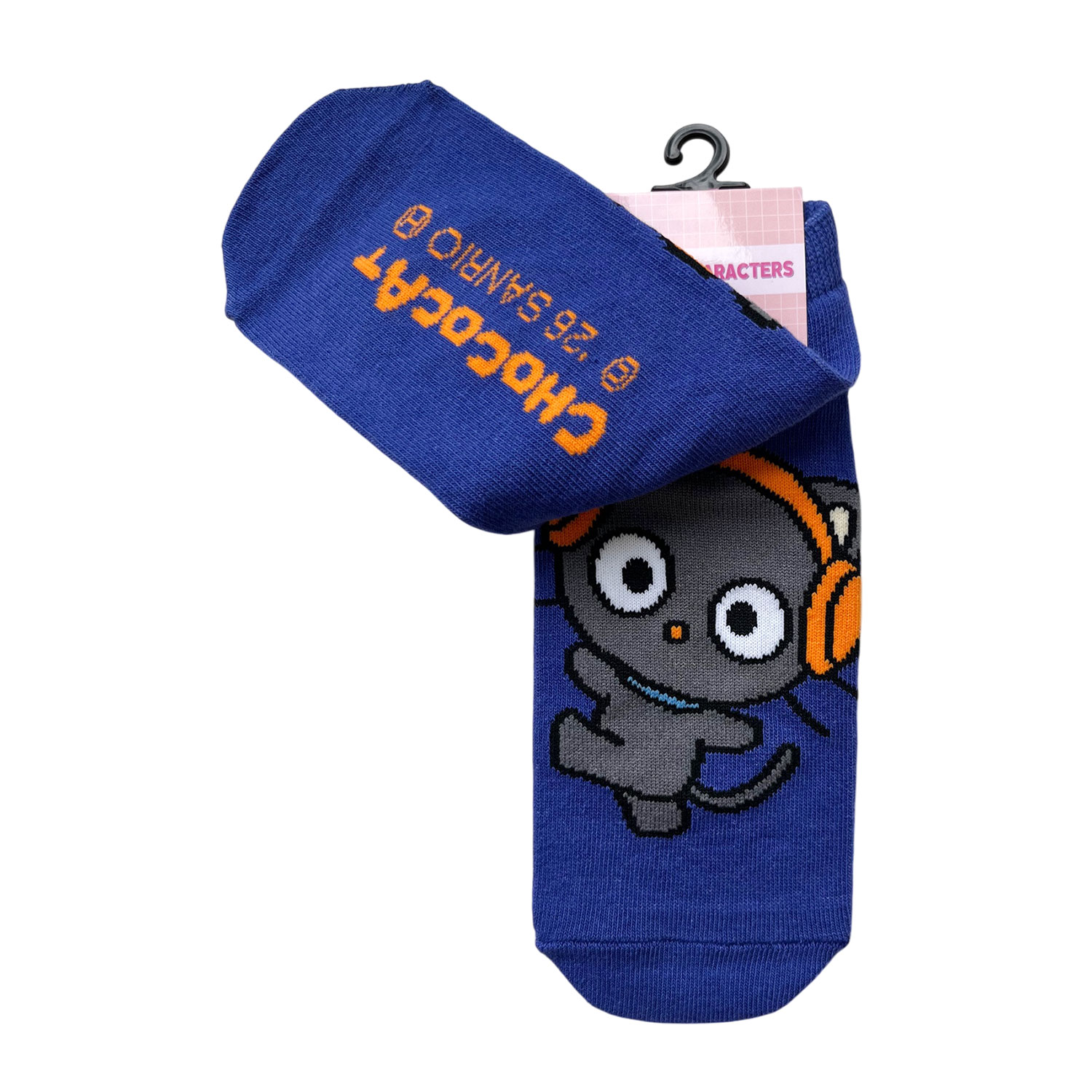 [公式] メーカー直営 サンリオキャラクターズ キャラックス（レディース靴下）チョコキャット ヘッドフォン