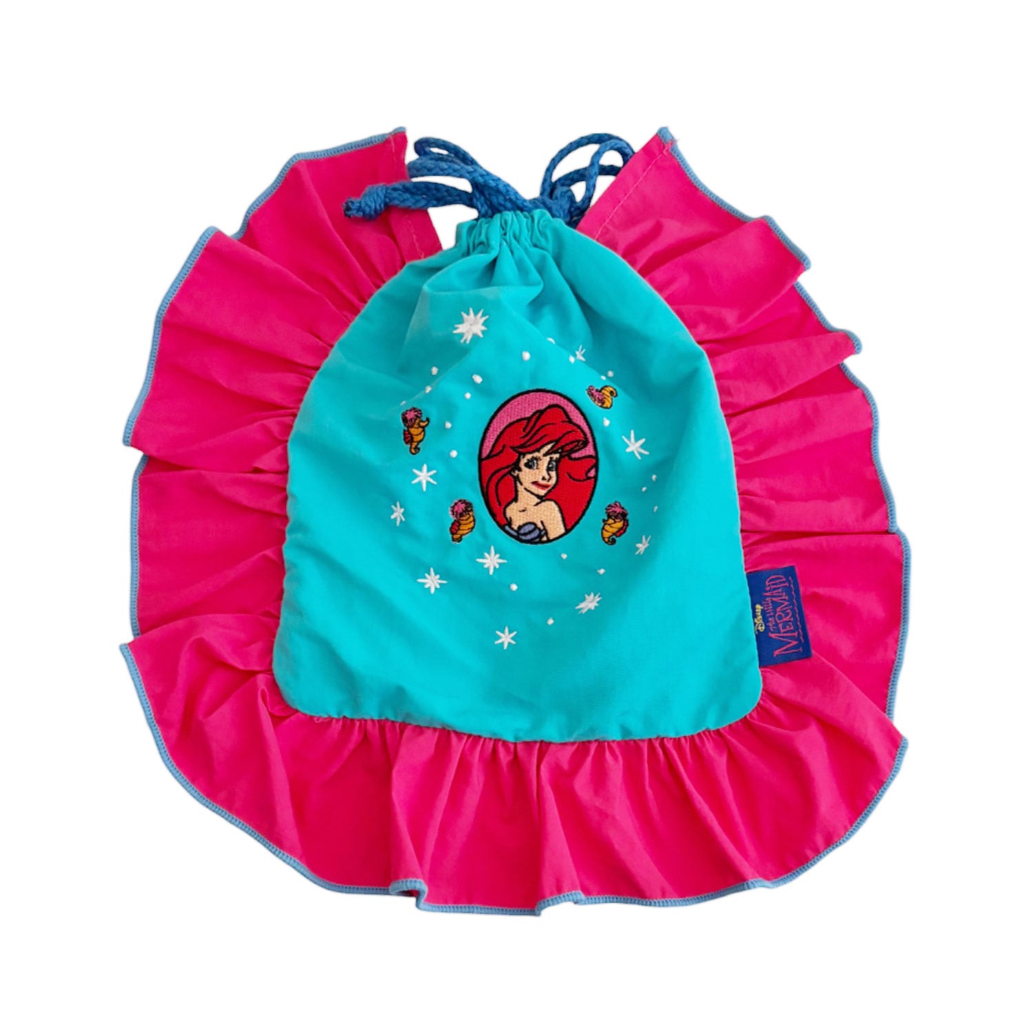 [公式] ノスタルジカ ディズニー　リトル・マーメイド　フリル巾着