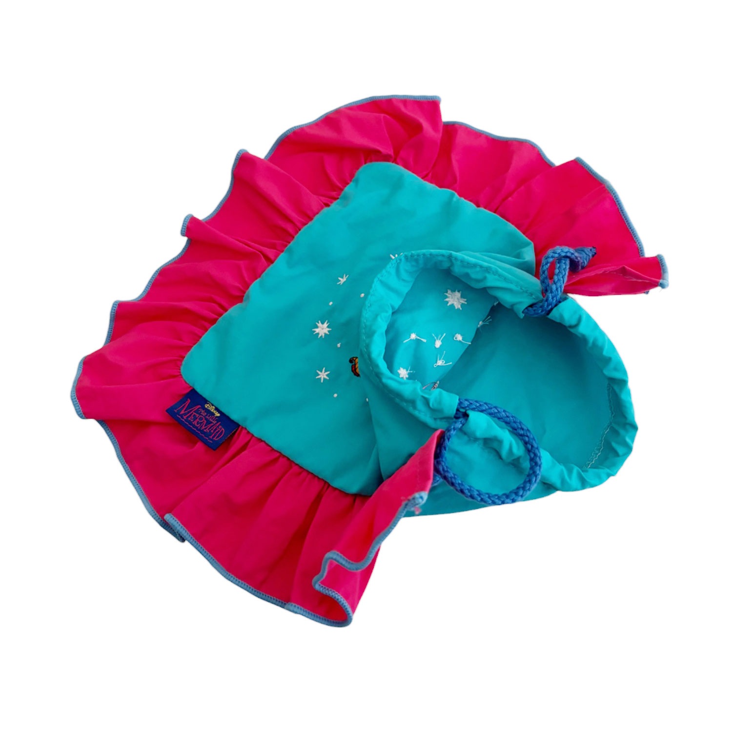 [公式] ノスタルジカ ディズニー　リトル・マーメイド　フリル巾着