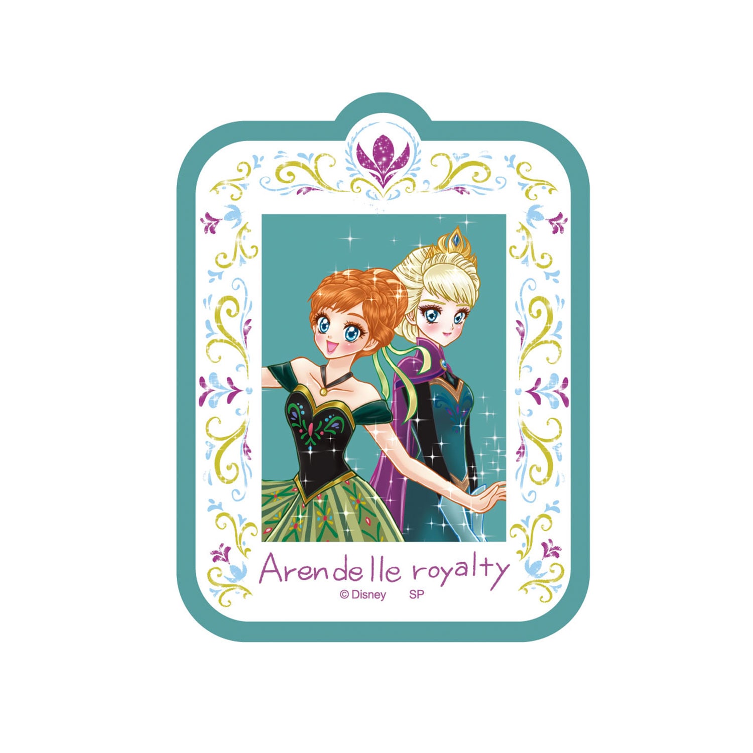 [公式]ディズニー フローズン アート コレクション BY 中川翔子／キャラクターステッカー