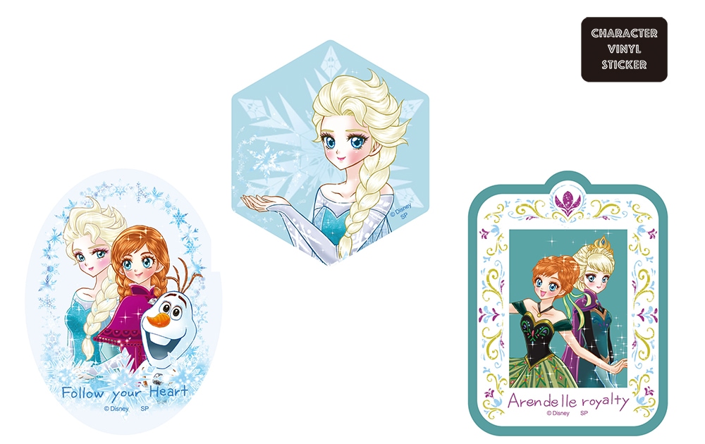 [公式]ディズニー フローズン アート コレクション BY 中川翔子／キャラクターステッカー