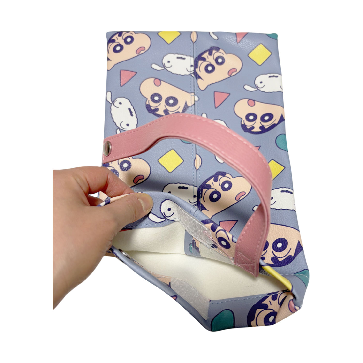 [公式] メーカー直営 クレヨンしんちゃん ティッシュボックスケース しんのすけ＆シロ