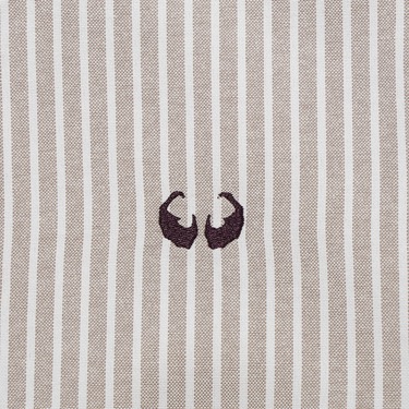 [公式] メーカー直営 MARVEL ストライプオックスフォード レギュラーシャツ ベノム Ｍ