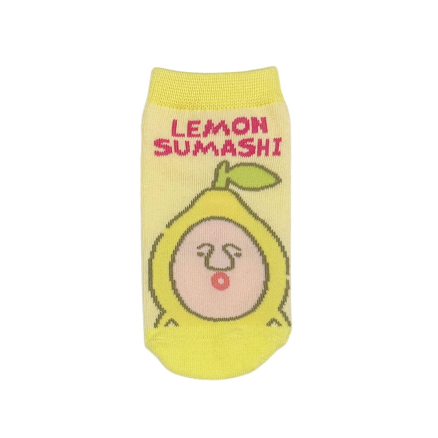 [公式] メーカー直営 こびとづかん キャラックス（キッズ靴下）レモンスマシ