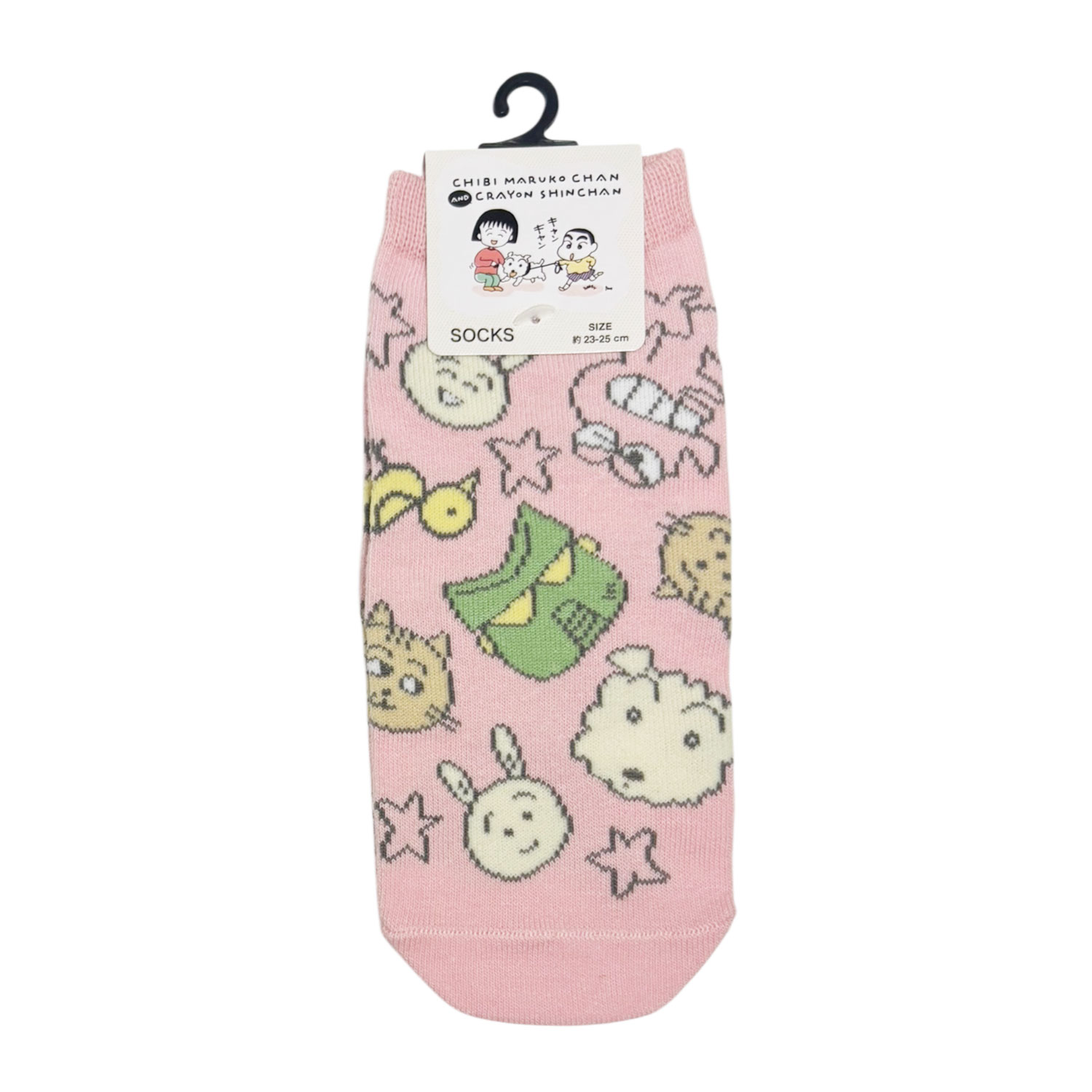 [公式] メーカー直営 ちびまる子ちゃん × クレヨンしんちゃん キャラックス（レディース靴下）お気に入り